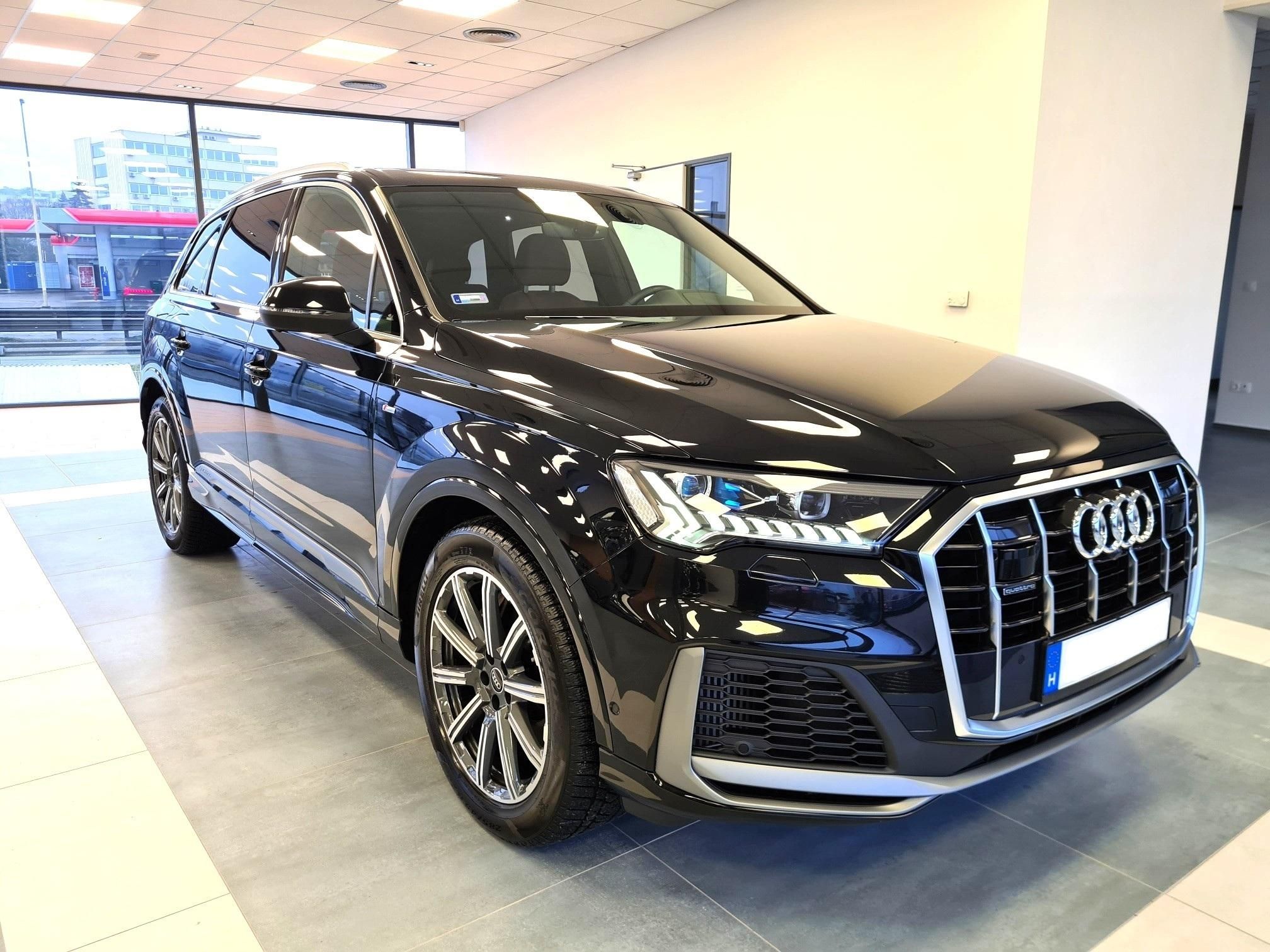 Q7 55 TFSI S line quattro Tiptronic ic 1.TUL! MO-i! 29.550 KM! ÁFÁS!