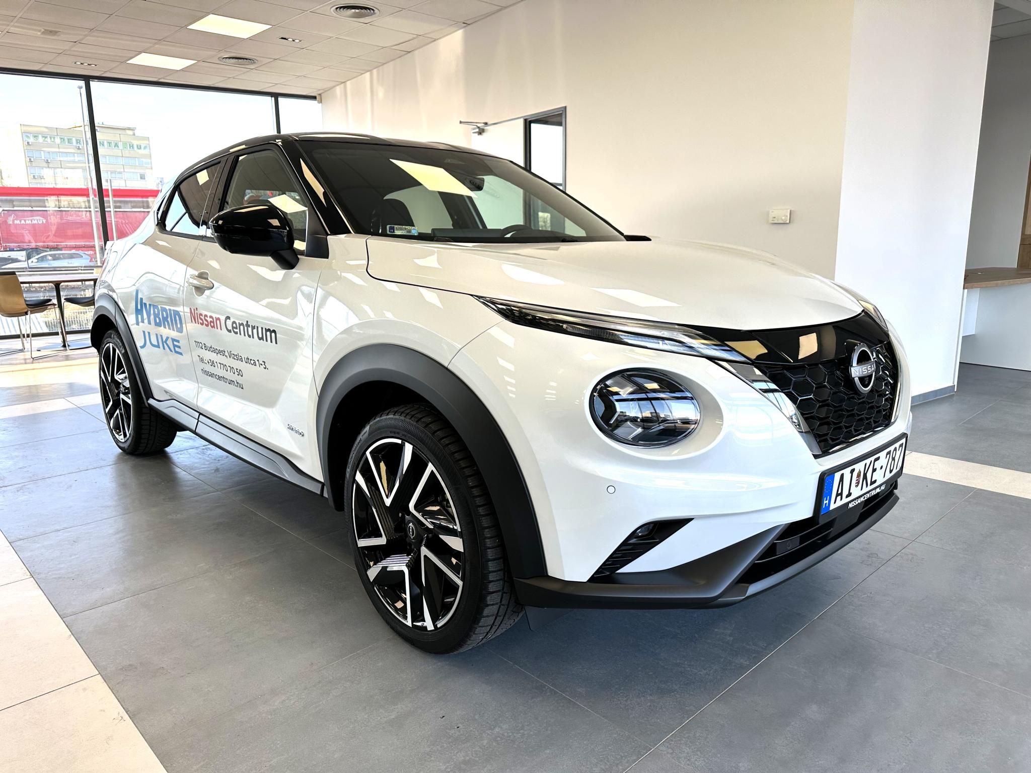 JUKE 1.6 HEV N-Design (Automata) 1.TUL! 25.100 KM! ÁFÁS!