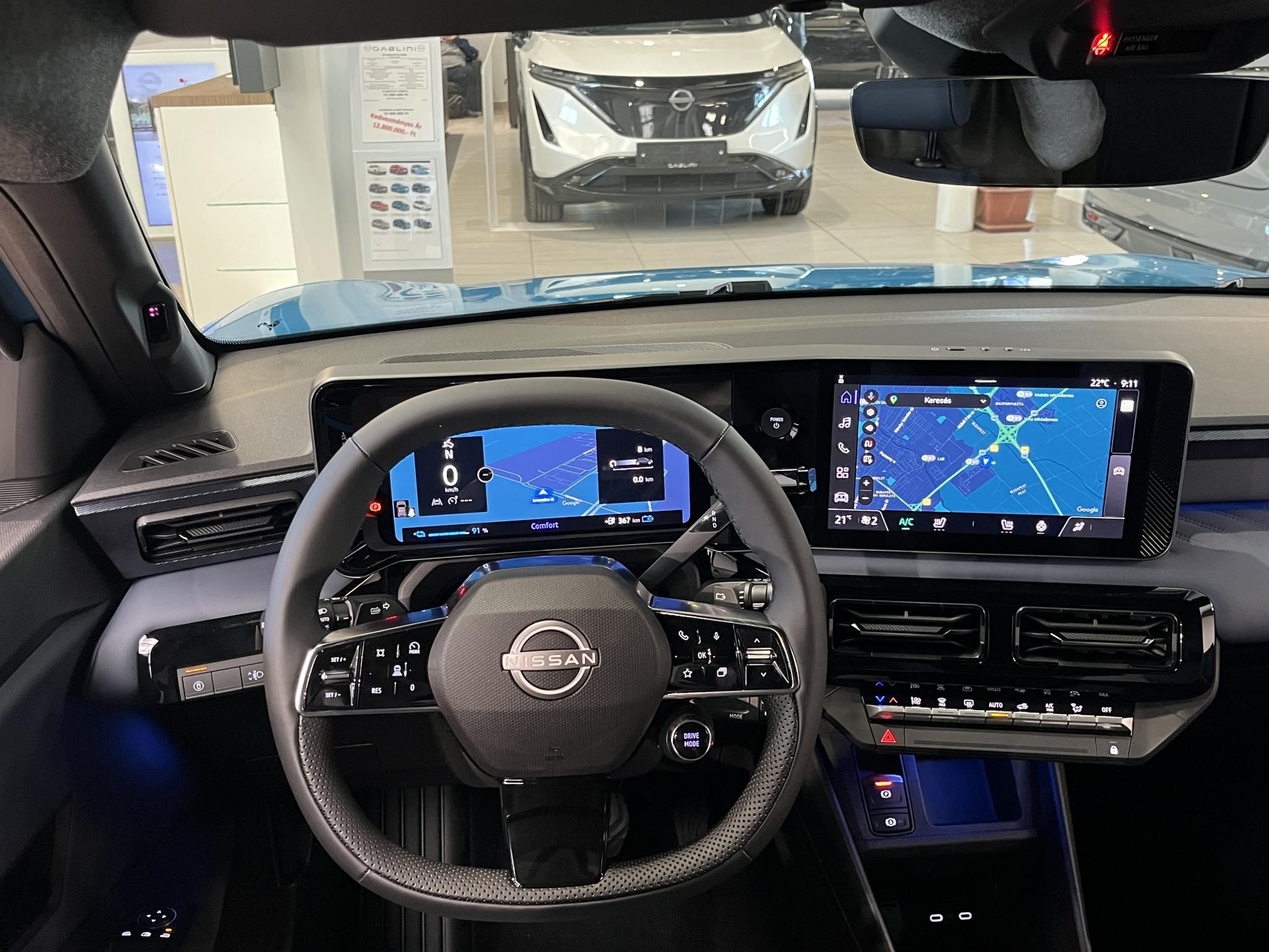 NISSAN MICRA 52 KWh Evolve + Lízing esetén 1% THM! - 11. kép