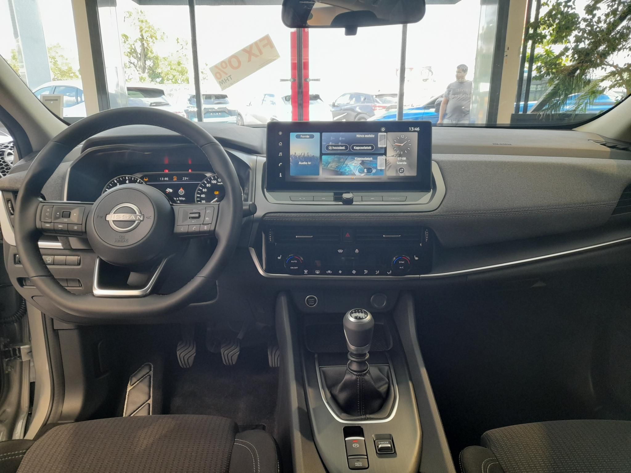 NISSAN QASHQAI 1.3 DIG-T Mild Hybrid Acenta + Ülésfűtés + Kormányfűtés + Fűthető szélvédő! + Lízing esetén 1% THM! - 2. kép