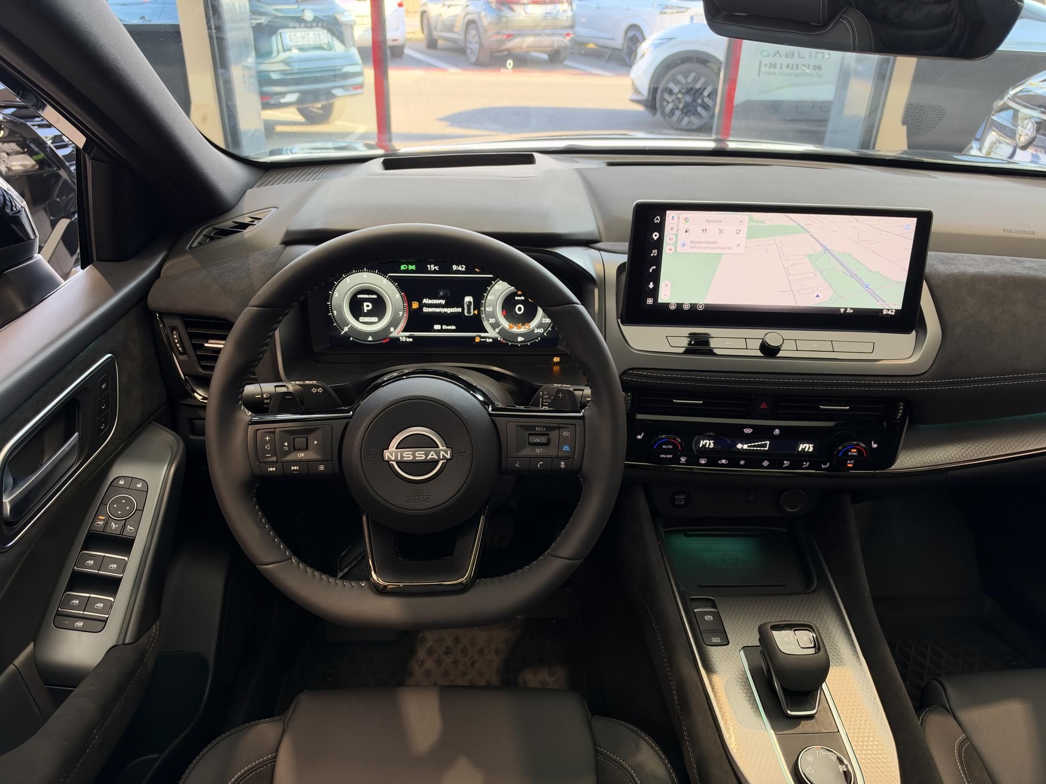 NISSAN QASHQAI 1.3 DIG-T Mild N-Design 4WD X-Tronic + Komfort csomag VERHETETLEN ÁR! - 9. kép