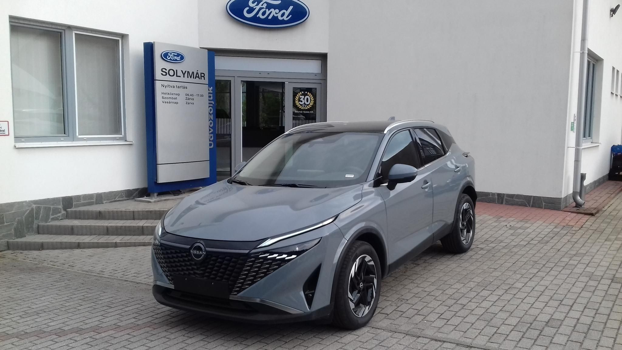 NISSAN QASHQAI 1.3 DIG-T Mild Hybrid N-Connecta Akár 1% THM finanszírozással készletről azonnal!