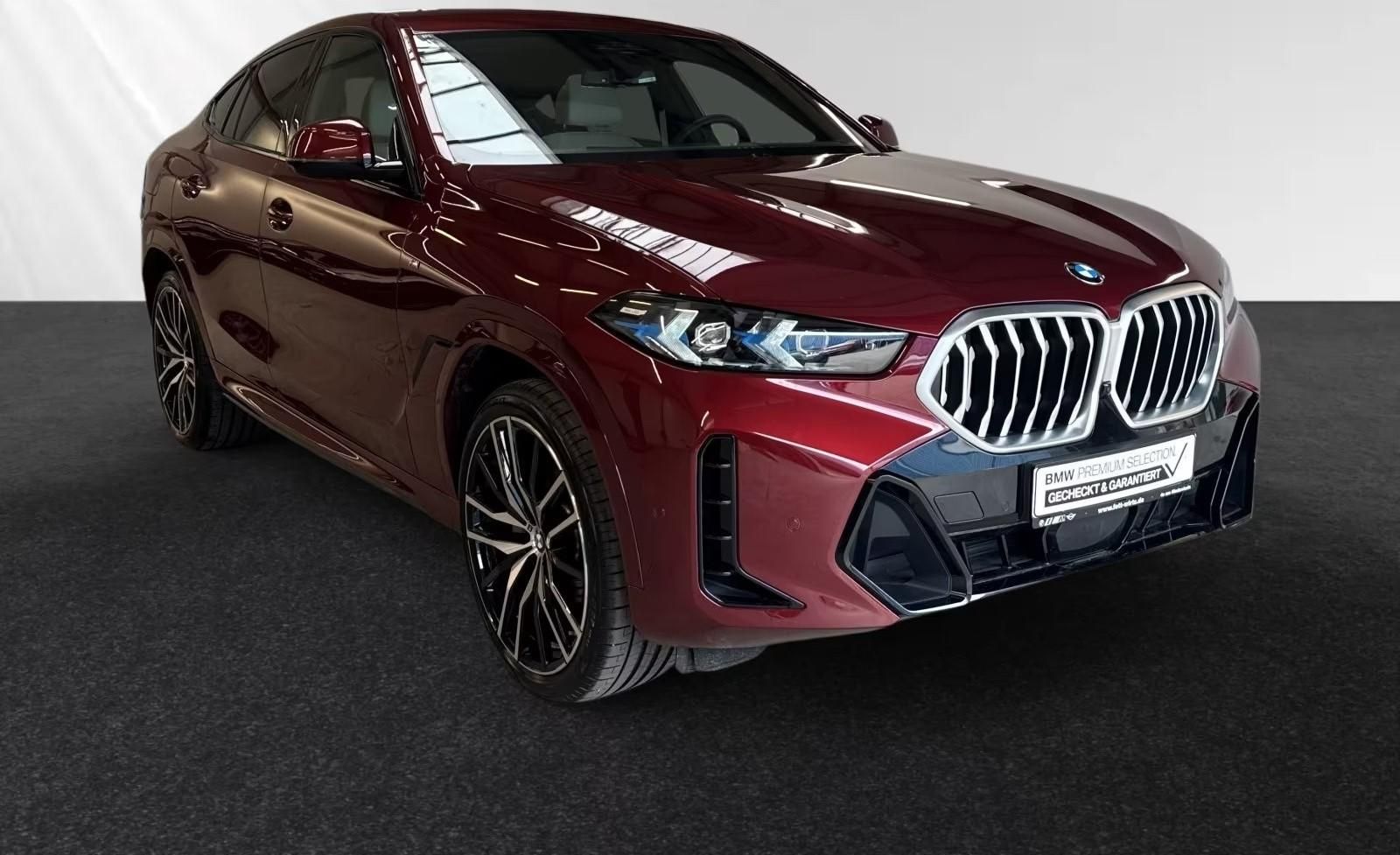 Használt BMW X6 (2025, piros) – 1. kép