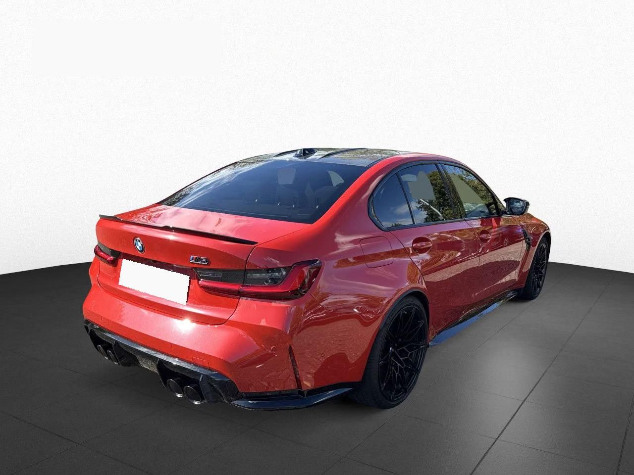 Használt BMW M3 (2025, piros) – 7. kép