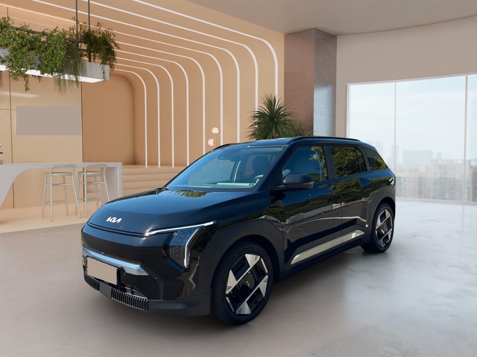 Használt Kia EV3 (2025, fekete) – 1. kép
