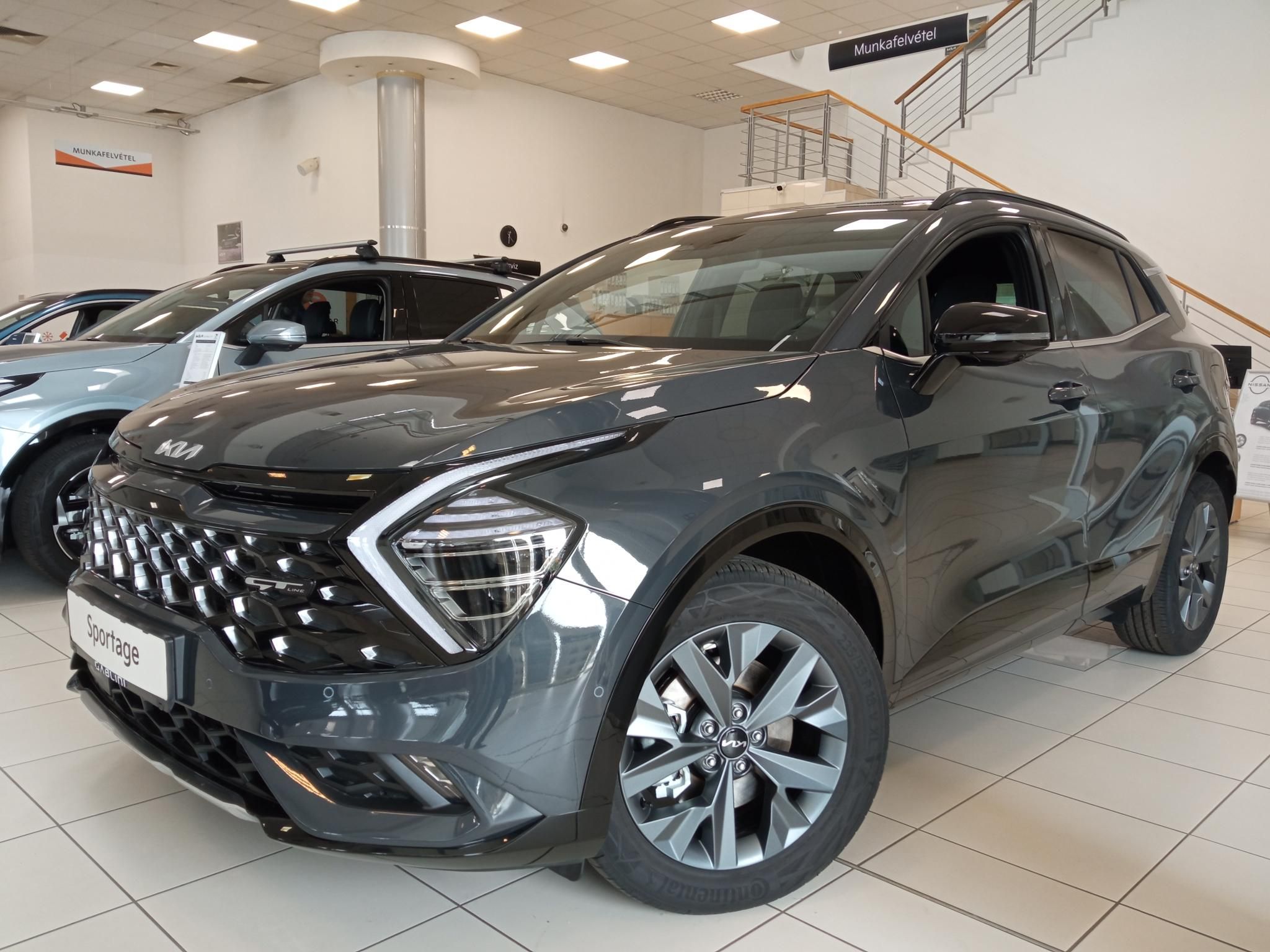 KIA SPORTAGE 1.6 T-GDI HEV GT Line (Automata) Készletről! Akár 4.99%-os THM! Ülés csomag! Panoráma tető! - 1. kép