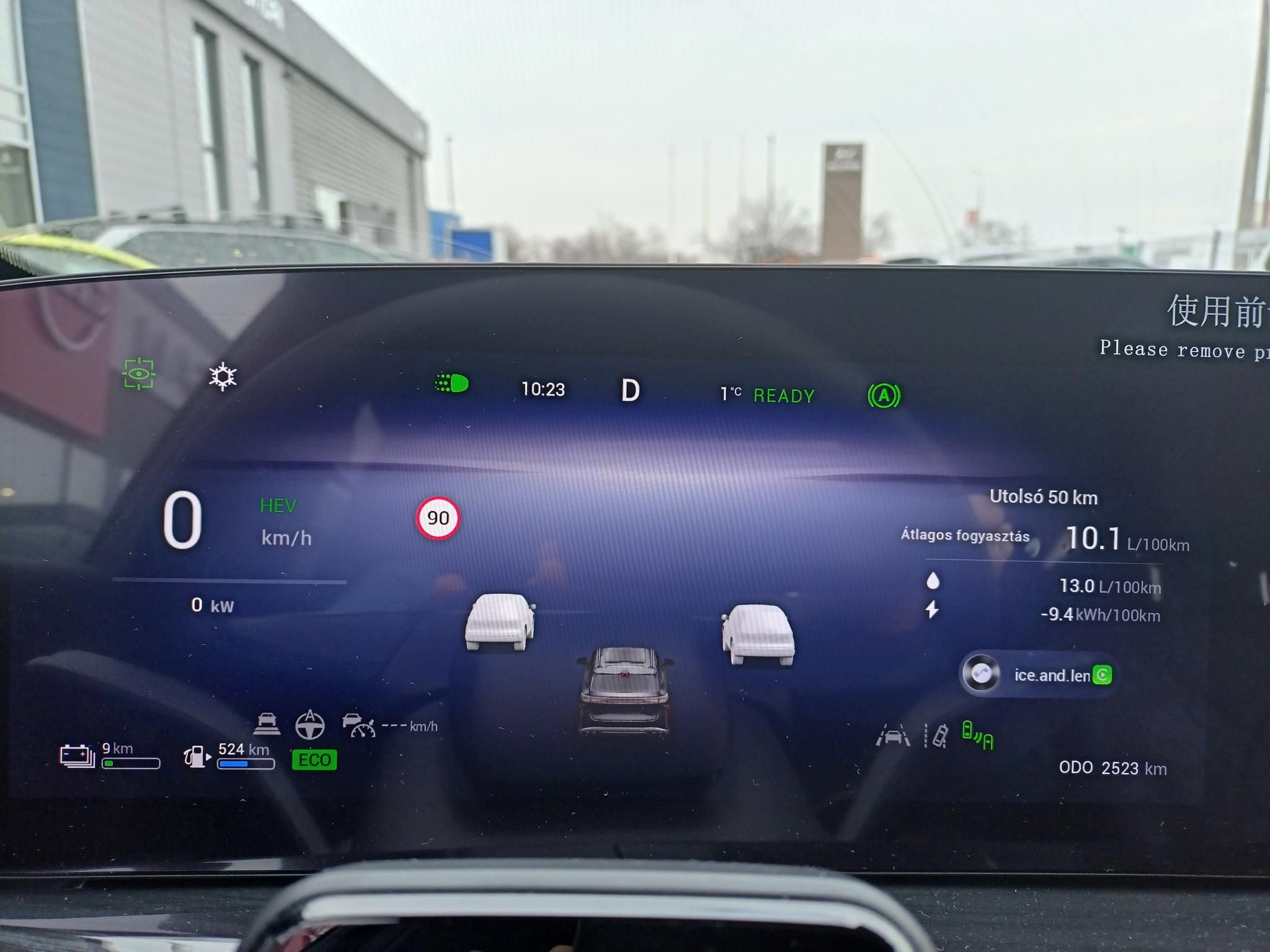 OMODA OMODA 9 7 év vagy 1.000.000 km motorgarancia!!! - 19. kép