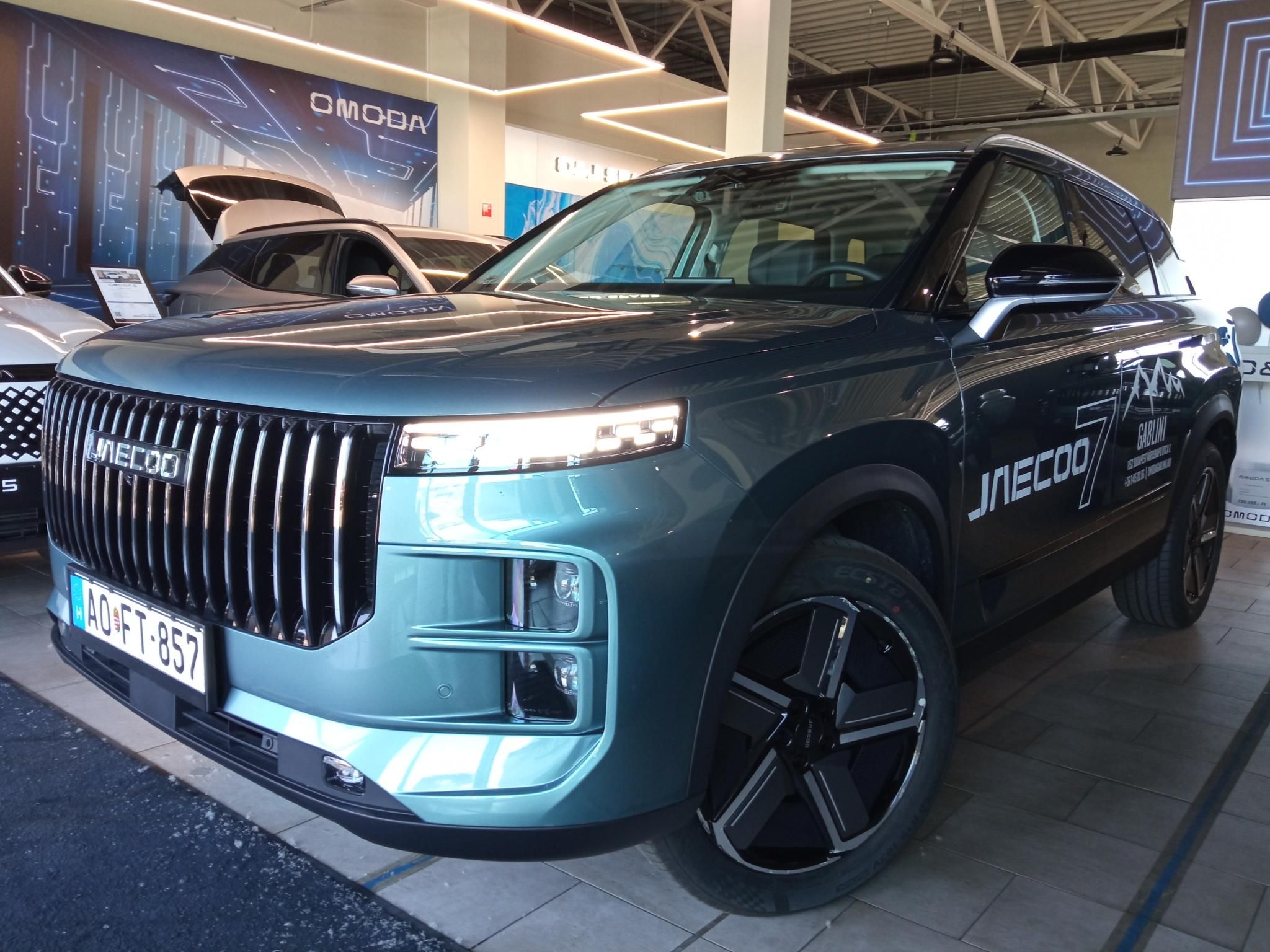 JAECOO JAECOO 7 J7 1.6 TGDI Exclusive DCT Teszt/demo autó! Téli-nyári gumikkal! 7 év vagy 150 000 km garancia! - 3. kép