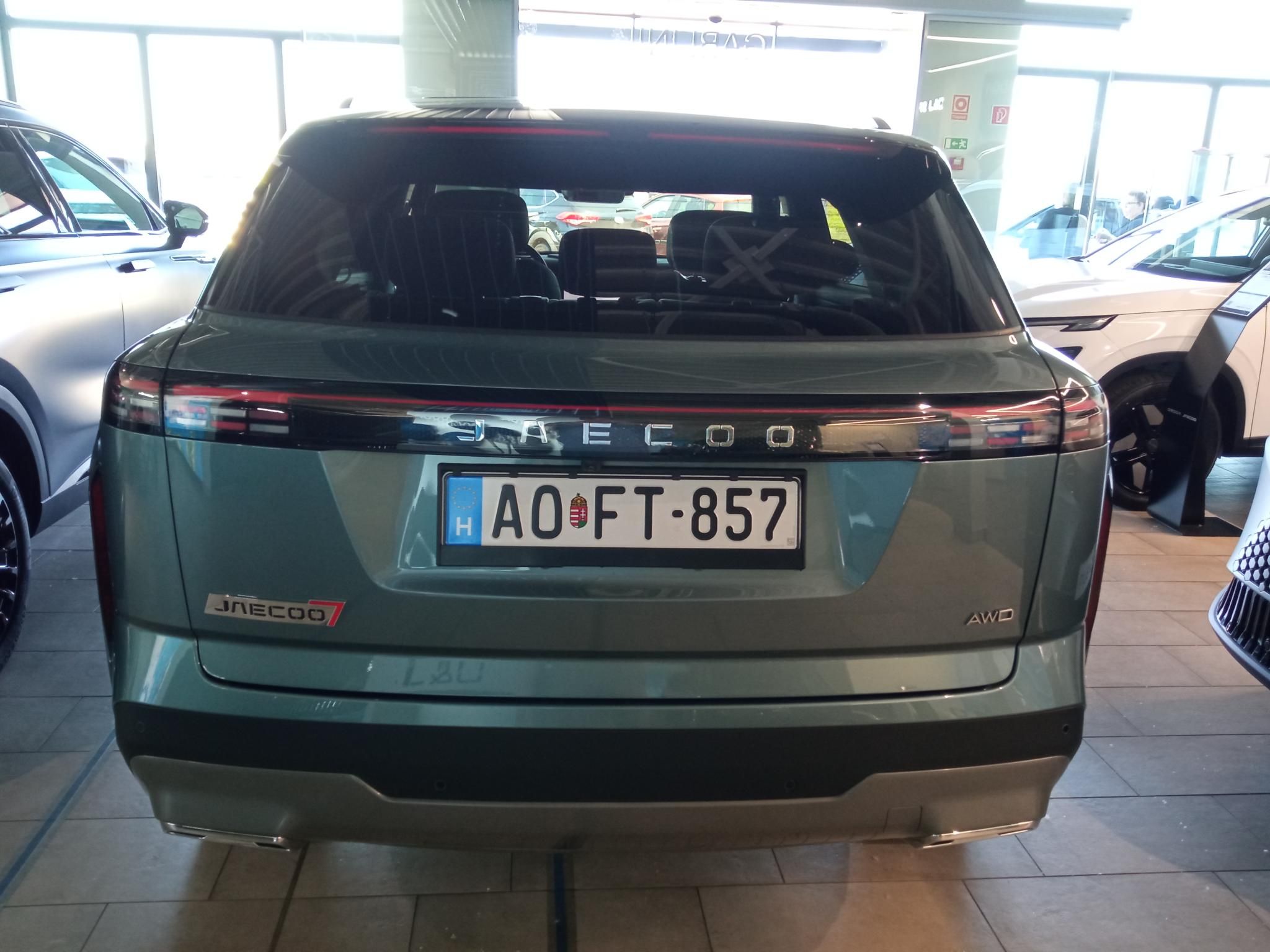 JAECOO JAECOO 7 J7 1.6 TGDI Exclusive DCT Teszt/demo autó! Téli-nyári gumikkal! 7 év vagy 150 000 km garancia! - 5. kép