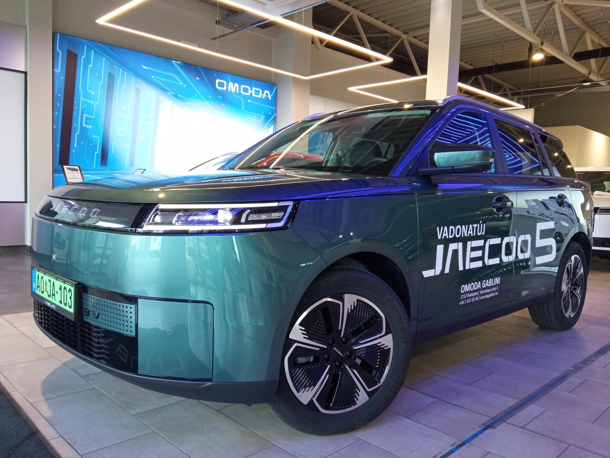 JAECOO JAECOO 5 J5 EV Exclusive (Automata) Teszt/demo autó! Készletről! - 3. kép