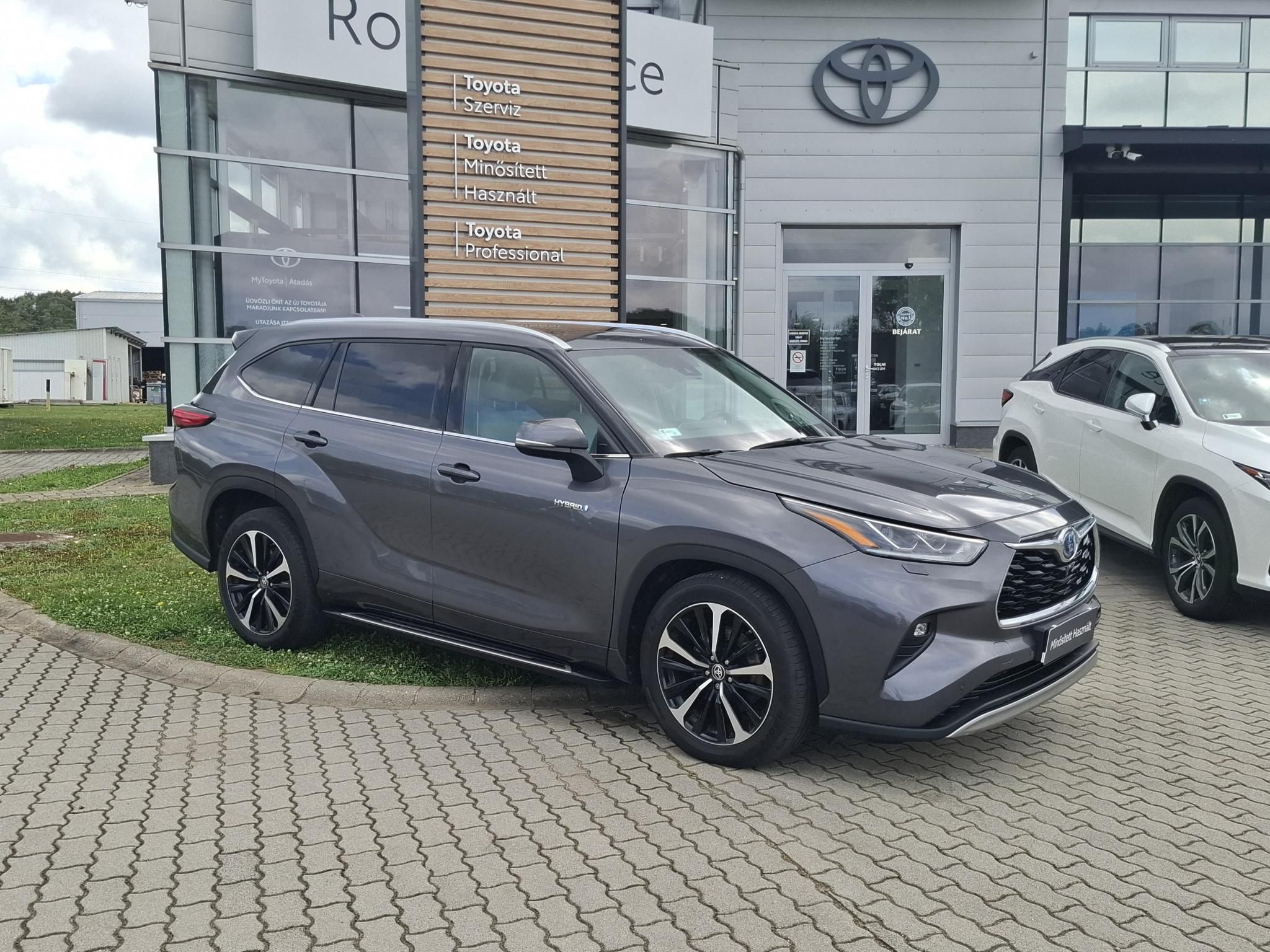 TOYOTA HIGHLANDER 2.5 Hybrid Executive CVT + 2 év Minősített Toyota Használt Autó Garancia!!