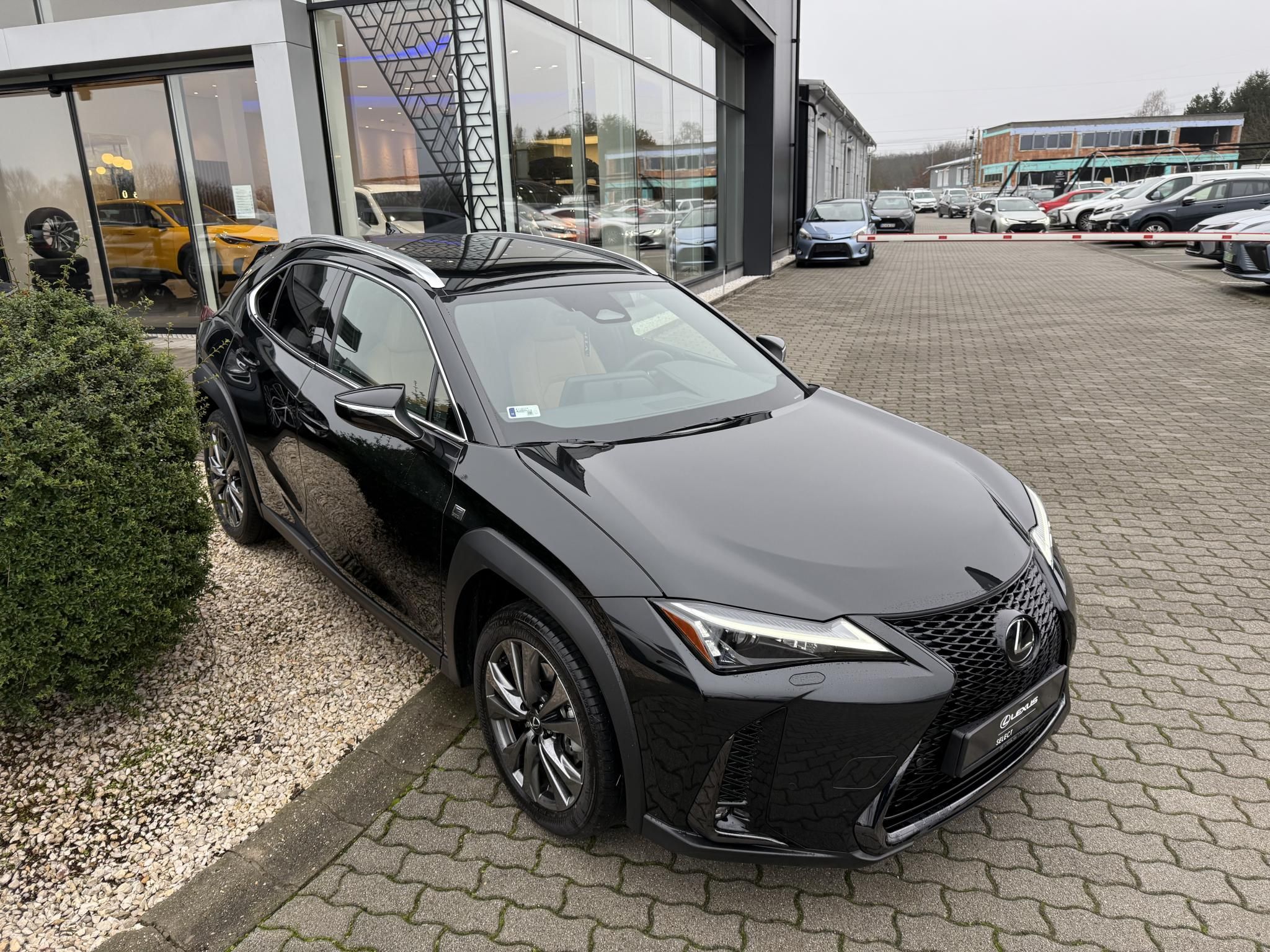 LEXUS UX 300h F Sport Design e-CVT + Téli gumik gyári alufelnikre szerelve