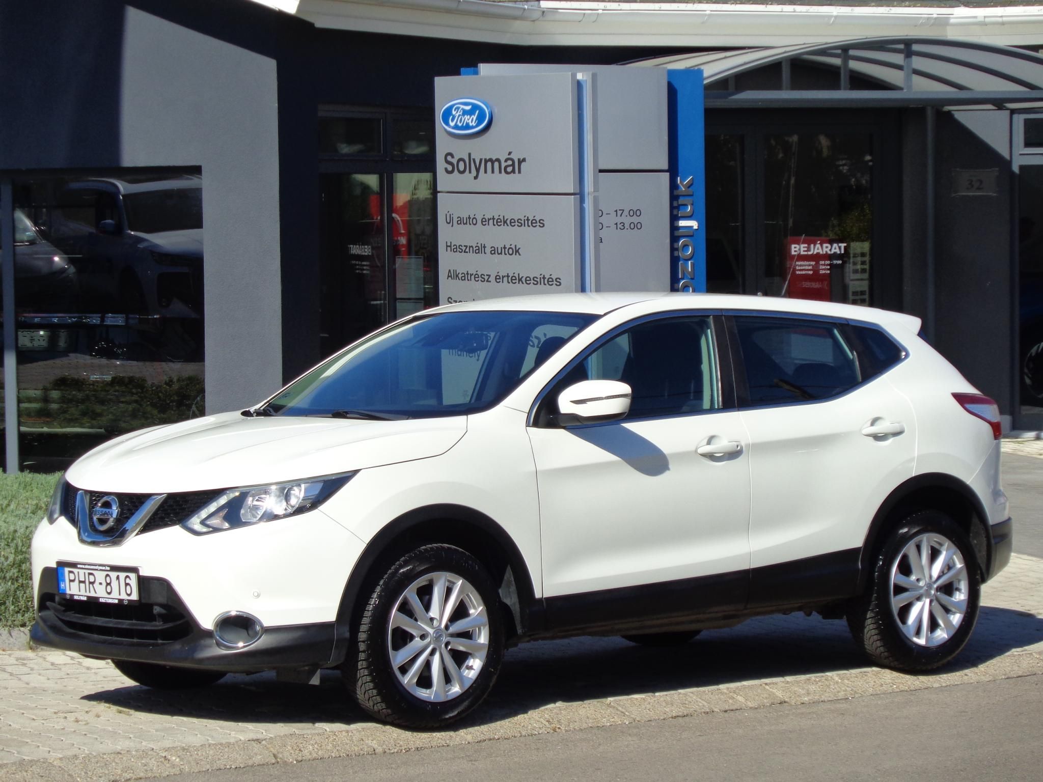 NISSAN QASHQAI 1.2 DIG-T Acenta EURO6 Magyar! 88 eKm!Gyári fényezés!Végig márkaszervíz!