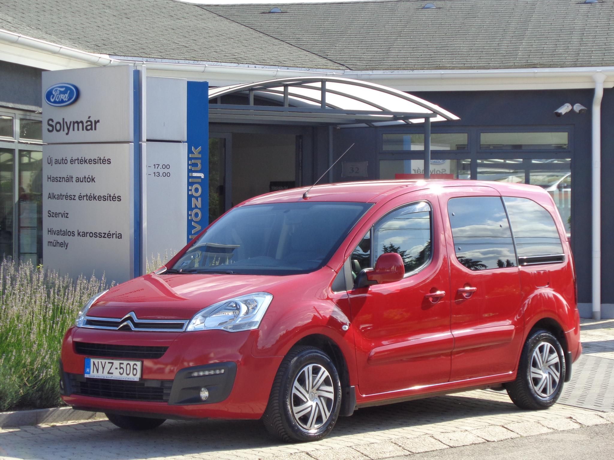CITROEN BERLINGO 1.6 BlueHDi Feel S&S ETG6 Magyar! 44 eKm! Szervizkönyves! Gyári fényezés! Első tulajdonos!