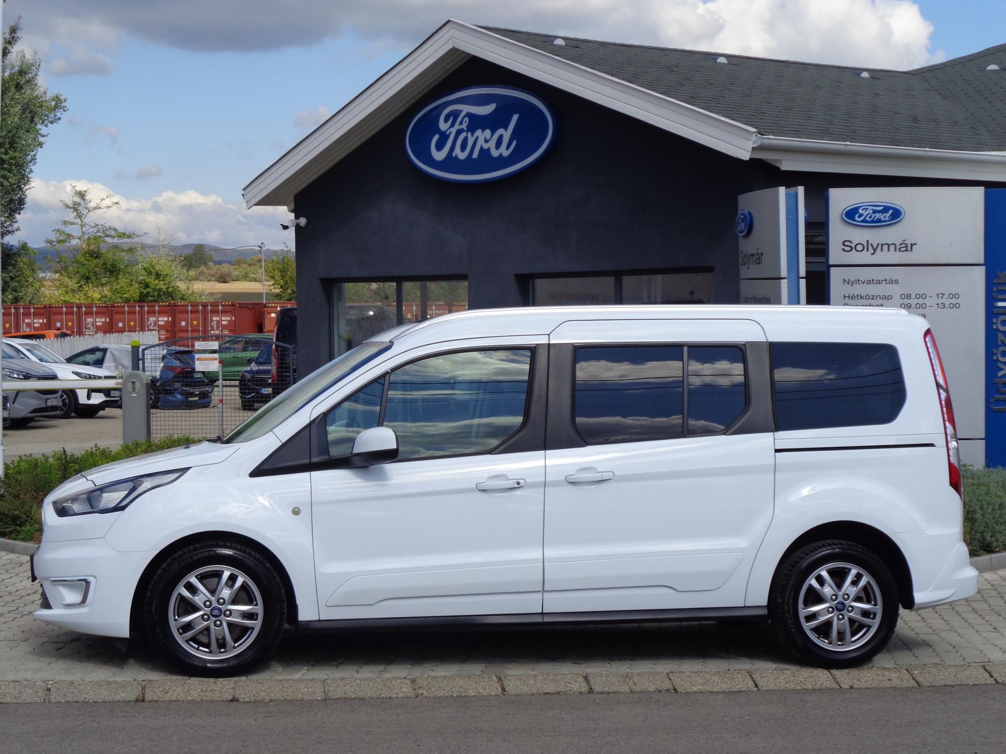FORD CONNECT Tourneo230 1.5 TDCi L2 Titanium (7 személyes ) Magyar!VONÓHOROG!PANORÁMATETŐ! Kamera!Első tulaj!