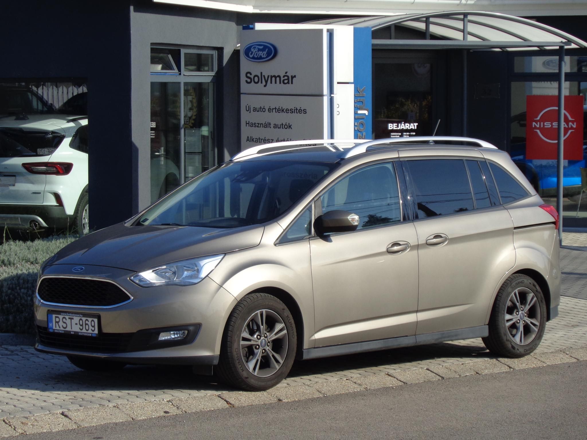 FORD C-MAX Grand1.5 EcoBoost Technology [7 személy] Magyar!Gyári fényezés! Végig Márkaszervíz!Első tulajdonostól!
