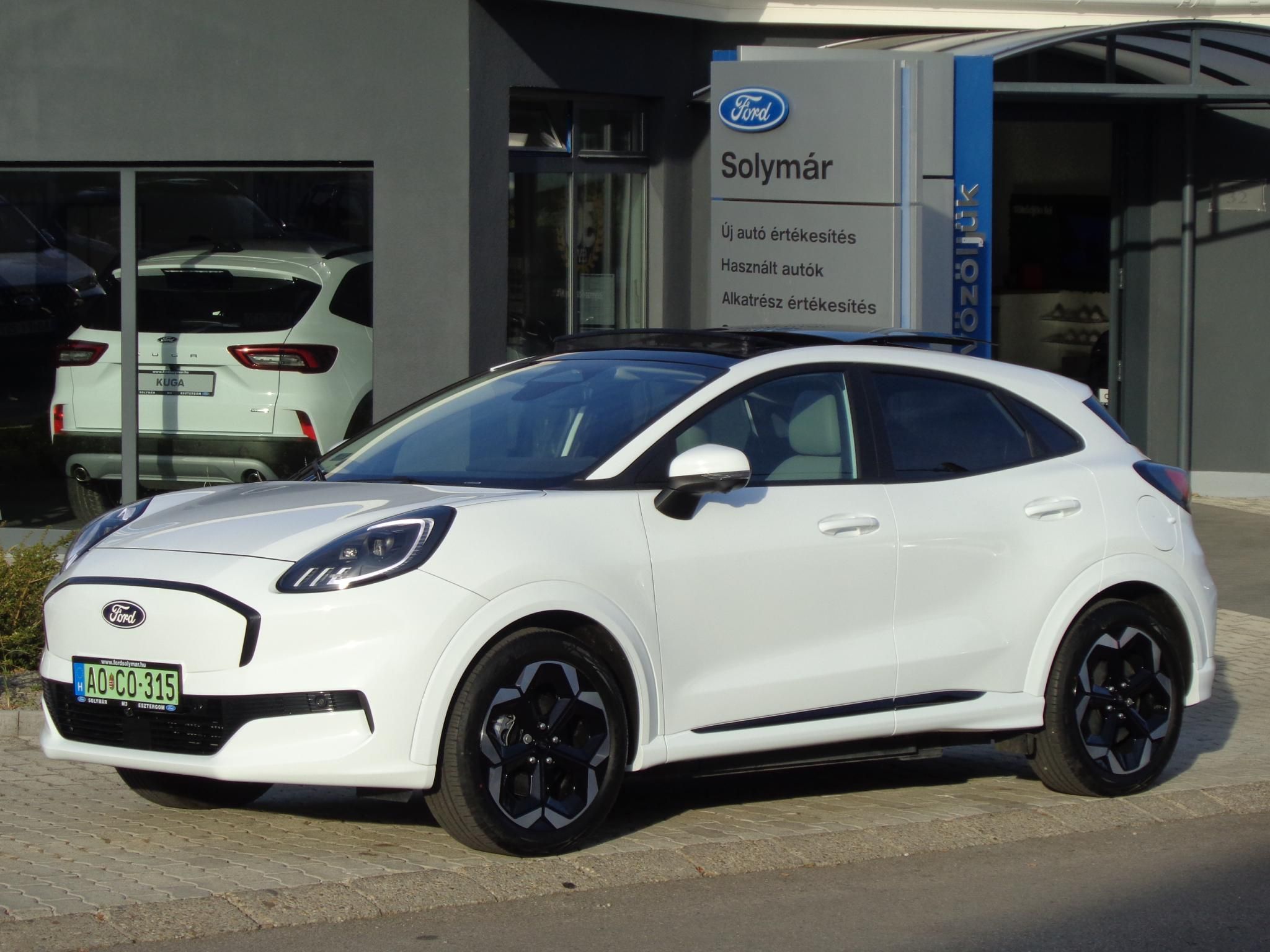 FORD PUMA Gen-E Standard Range 43 kWh Premium (Automata) Magyar! PANORÁMATETŐ! 4 eKm!Adaptív Tempomat!El. csomagtér!5 év Garancia!