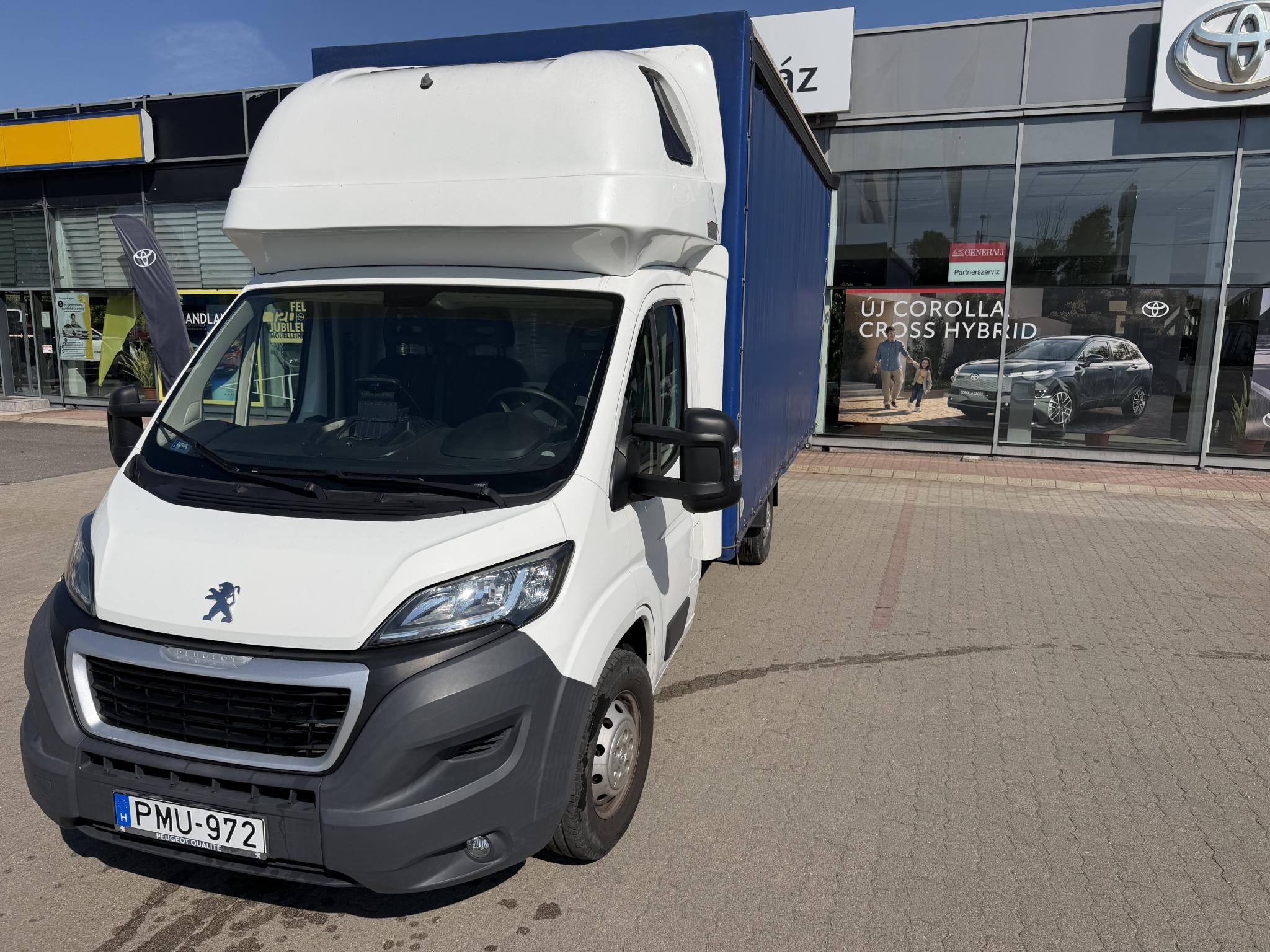 PEUGEOT BOXER 2.0 BlueHDI 350 CHC L4 Access Heavy EURO6 Ponyvás