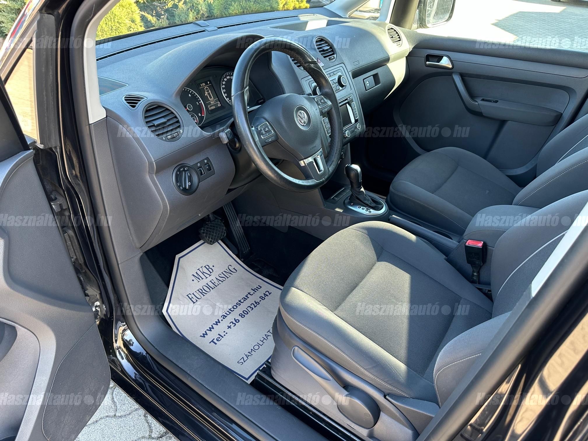 VOLKSWAGEN CADDY 1.6 CR TDI Life Comfortline DSG Automata.3év Garancia.Digitklíma.Navi.Pdc.Friss