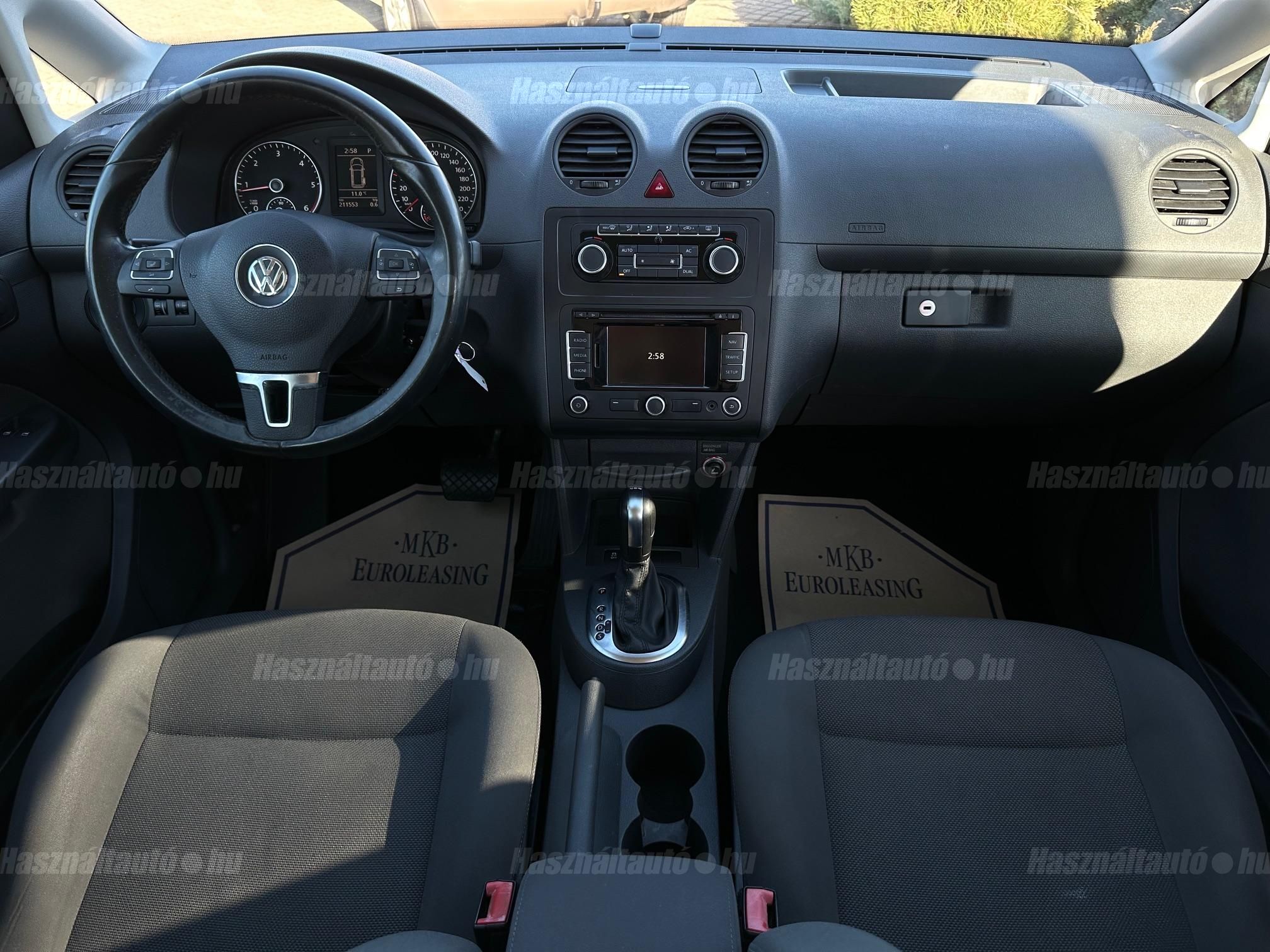 VOLKSWAGEN CADDY 1.6 CR TDI Life Comfortline DSG Automata.3év Garancia.Digitklíma.Navi.Pdc.Friss