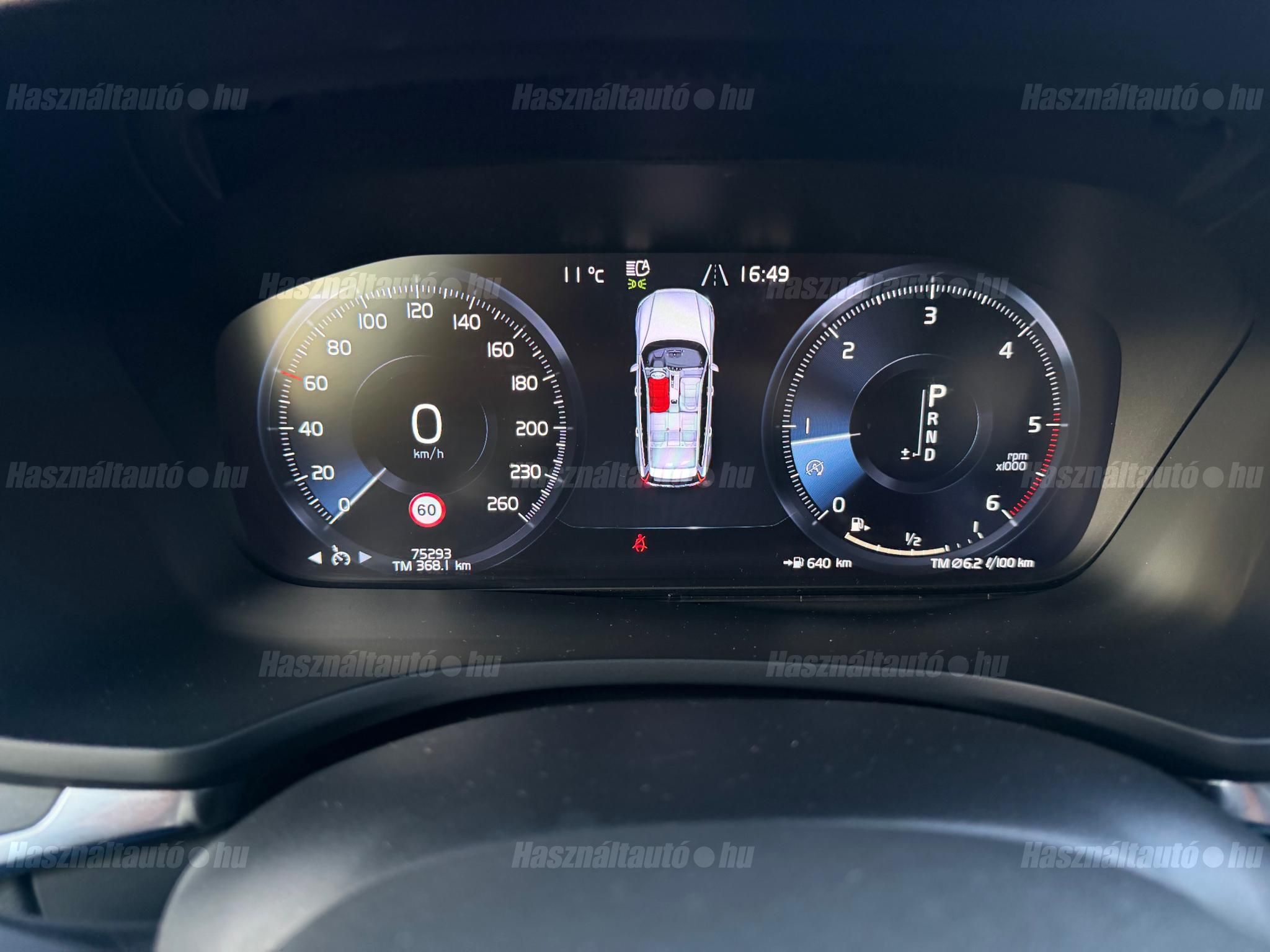 VOLVO V60 2.0 D [D3] Momentum Pro Geartronic 8.seb.Automata.75.ekm.Magyar.Led.Kamera.3év