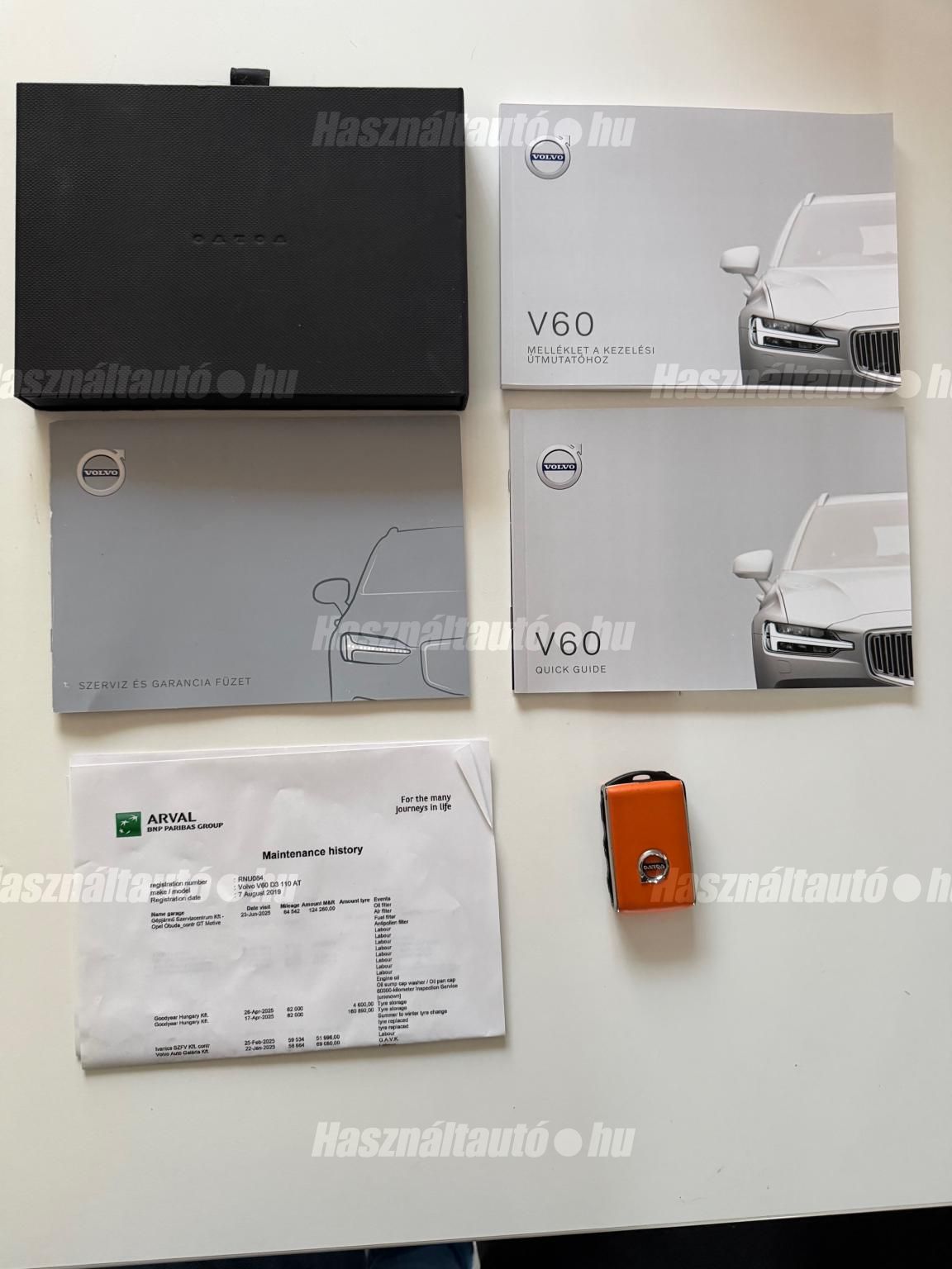 VOLVO V60 2.0 D [D3] Momentum Pro Geartronic 8.seb.Automata.75.ekm.Magyar.Led.Kamera.3év