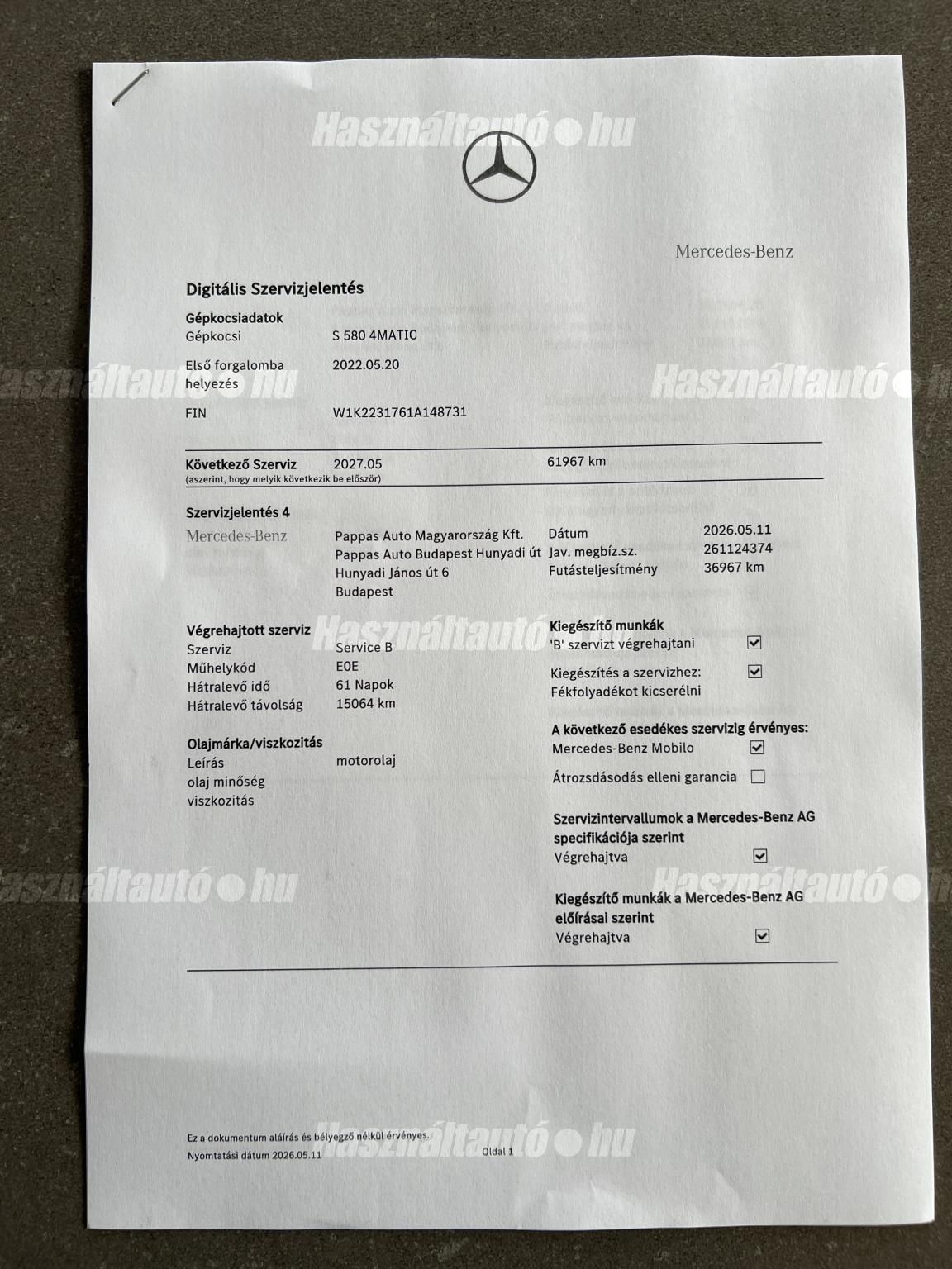 MERCEDES-BENZ S 580 L 4Matic 9G-TRONIC Mild hybrid drive Magyarországi. Full extra. Gyári garancia. Prémium
