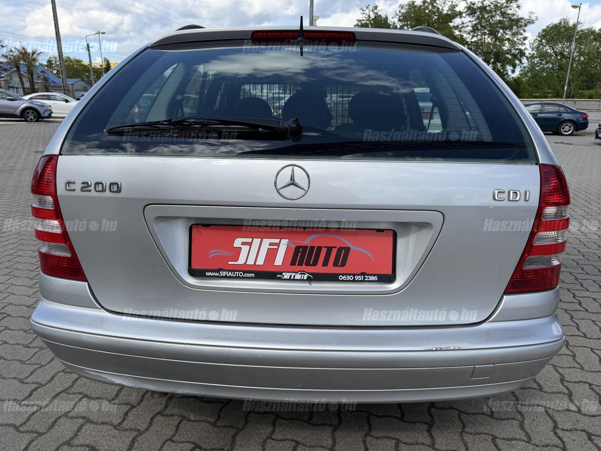 MERCEDES-BENZ C 200 T CDI Classic El.ülés.6.sebeseéges