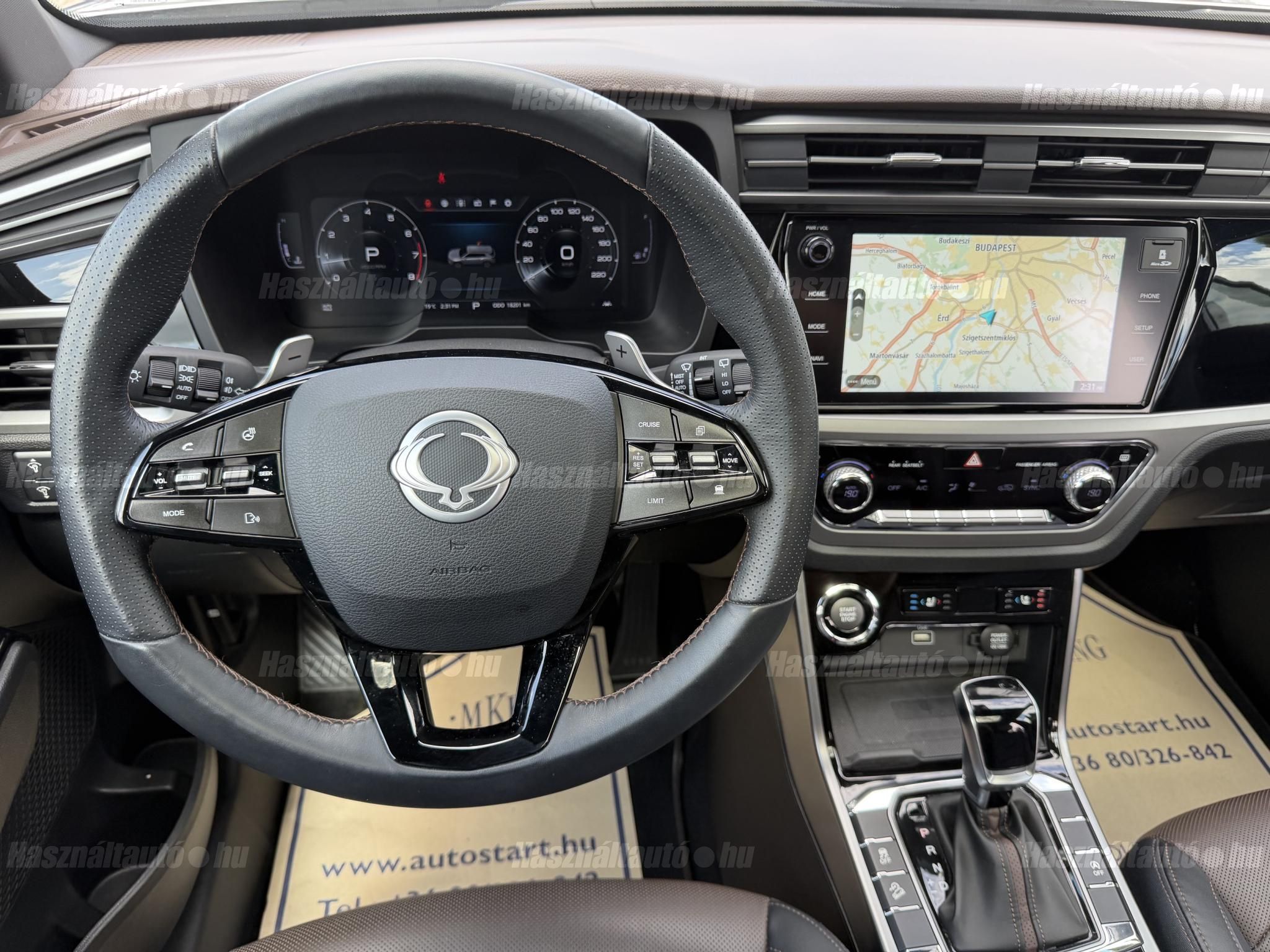 SSANGYONG KORANDO 1.5 Turbo GDI Premium (Automata) Magyar.Garanciális.18.ekm.HűthetőBőr.Teljes
