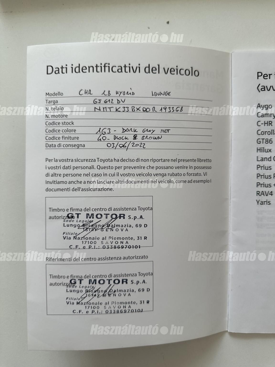 TOYOTA C-HR 1.8 Hybrid Executive Tech VIP e-CVT