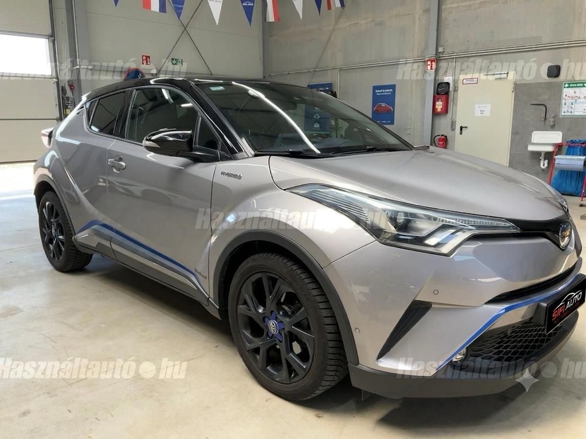 TOYOTA C-HR 1.8 Hybrid Executive LED Premium pack Leather e-CVT 3.év.Garancia./Sérmentes/Végig.Toyota-Szervíz/Bőr-Belső/JBL/Winter