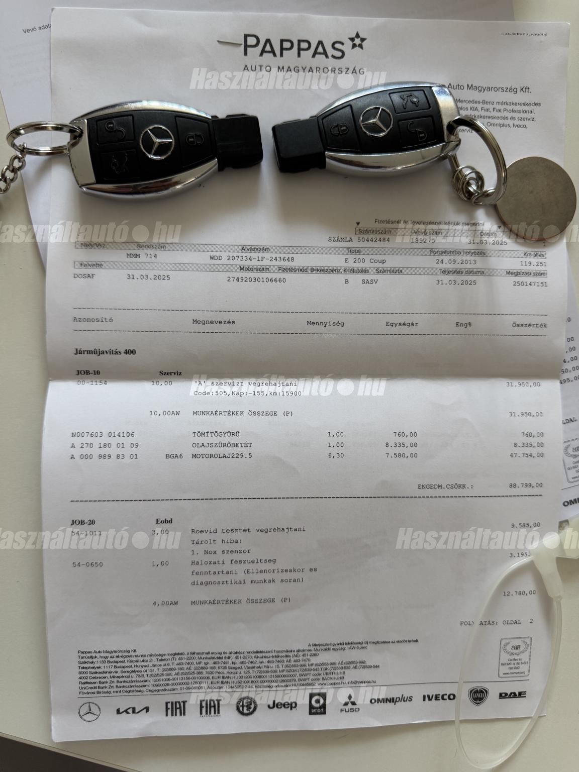 MERCEDES-BENZ E 200 CGI BlueEFFICIENCY Avantgarde 7G-TRONIC