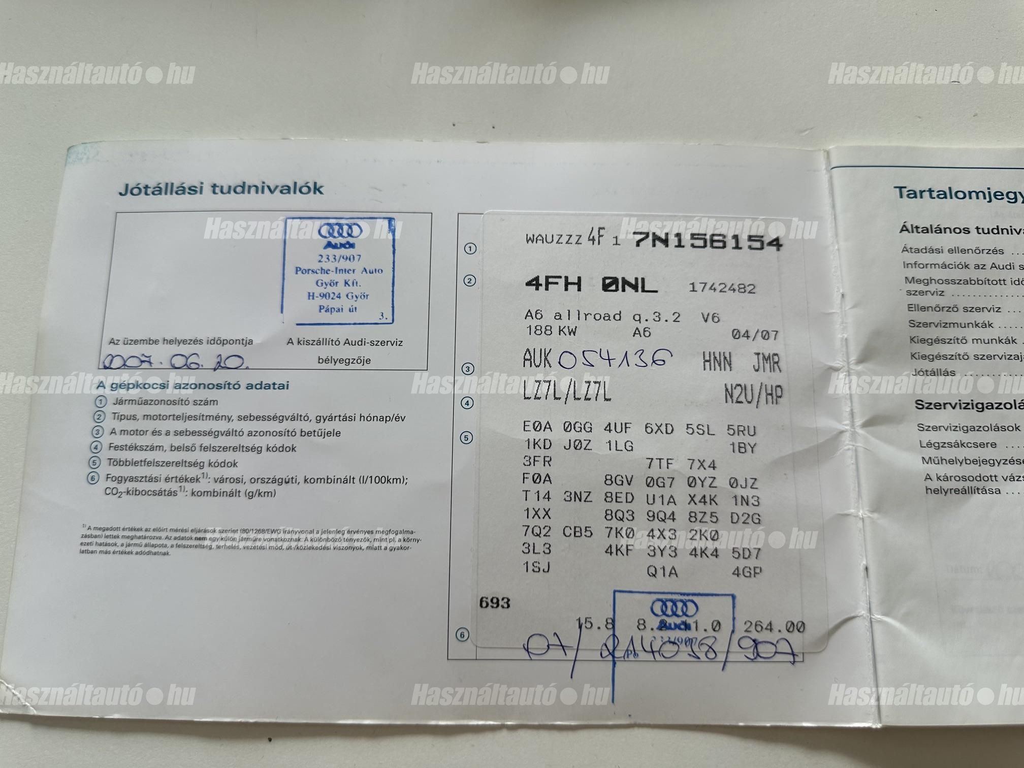 AUDI A6 Avant 3.2 V6 FSI quattro Tiptronic ic