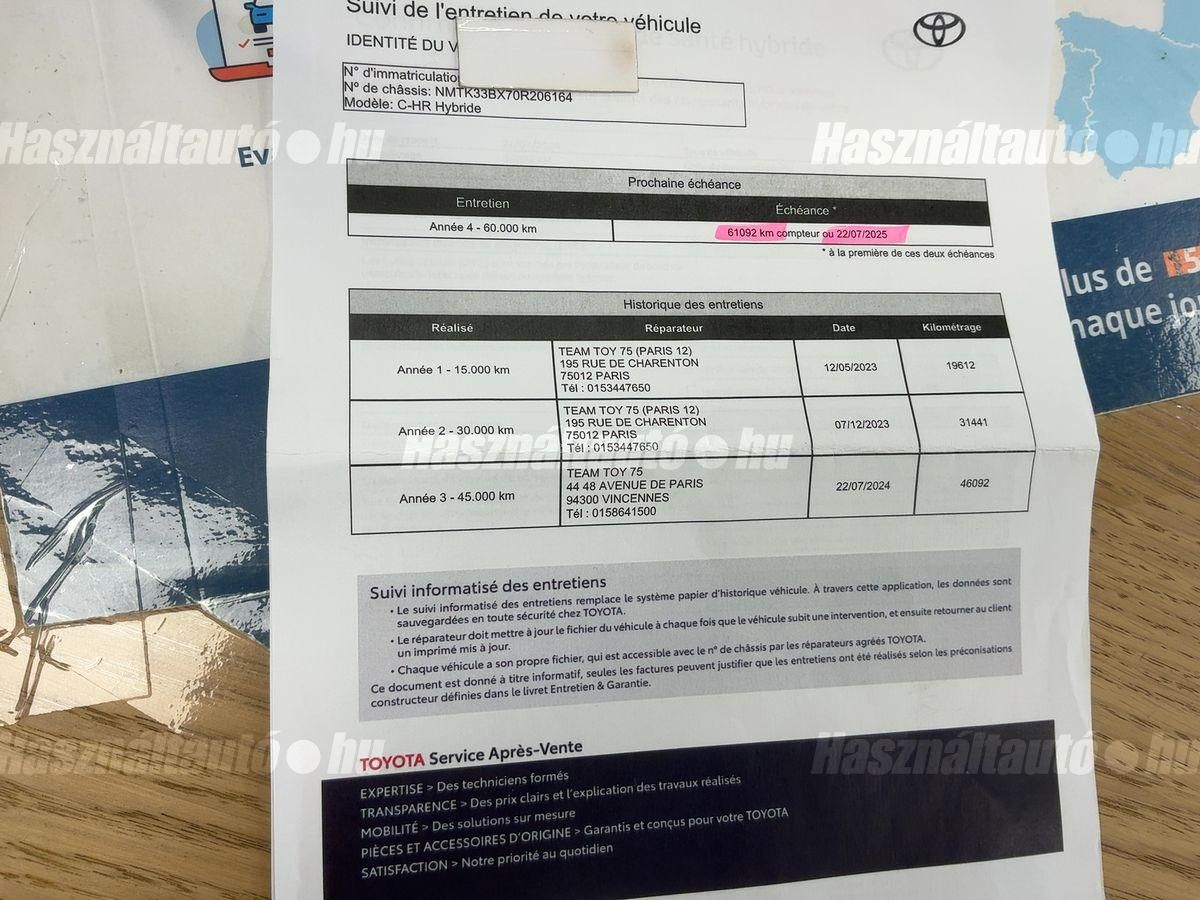 TOYOTA C-HR 1.8 Hybrid Executive Tech VIP e-CVT