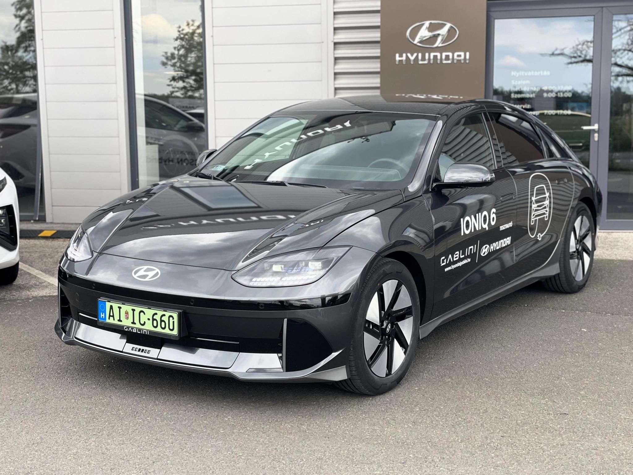 HYUNDAI IONIQ 6 77,4kWh Prime RWD! Demo autó keiemt kedvezménnyel! Ajándék téli gumi garnitúrával! - 2. kép