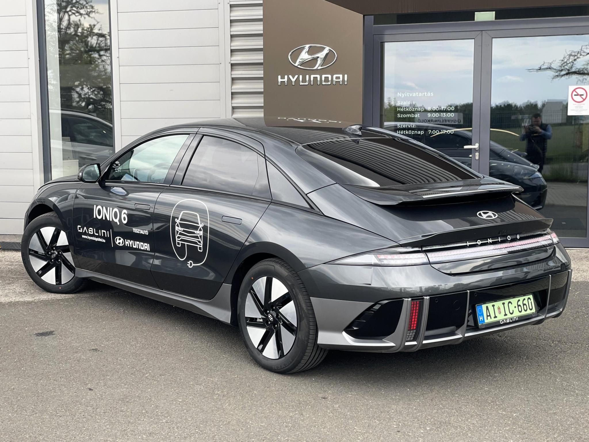 HYUNDAI IONIQ 6 77,4kWh Prime RWD! Demo autó keiemt kedvezménnyel! Ajándék téli gumi garnitúrával! - 4. kép