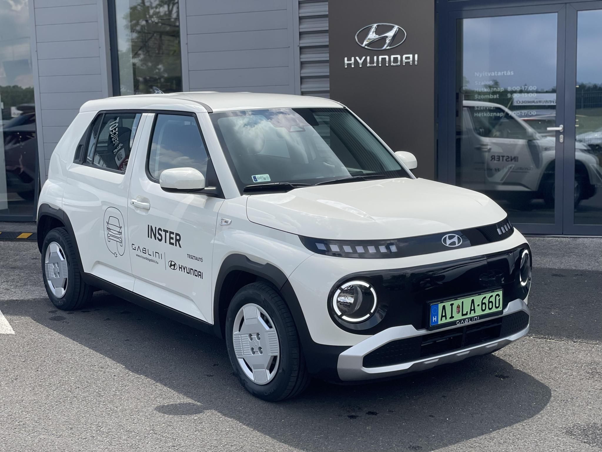 HYUNDAI INSTER 49kWh Comfort Tesztautó! Azonnal elvihető!