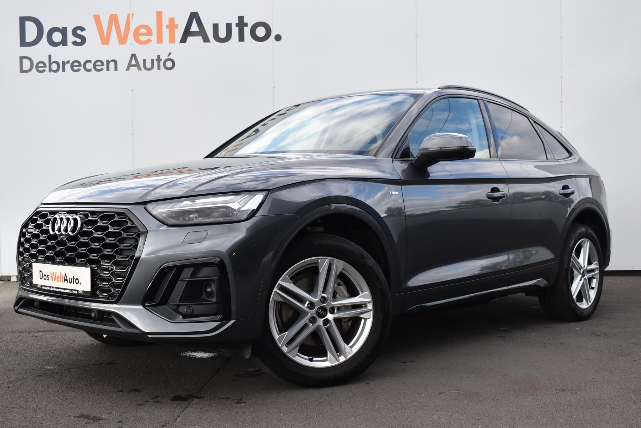 AUDI Q5 Sportback 40 TDI S line quattro S tronic ÁFA-s! Mo-i! Garanciális!