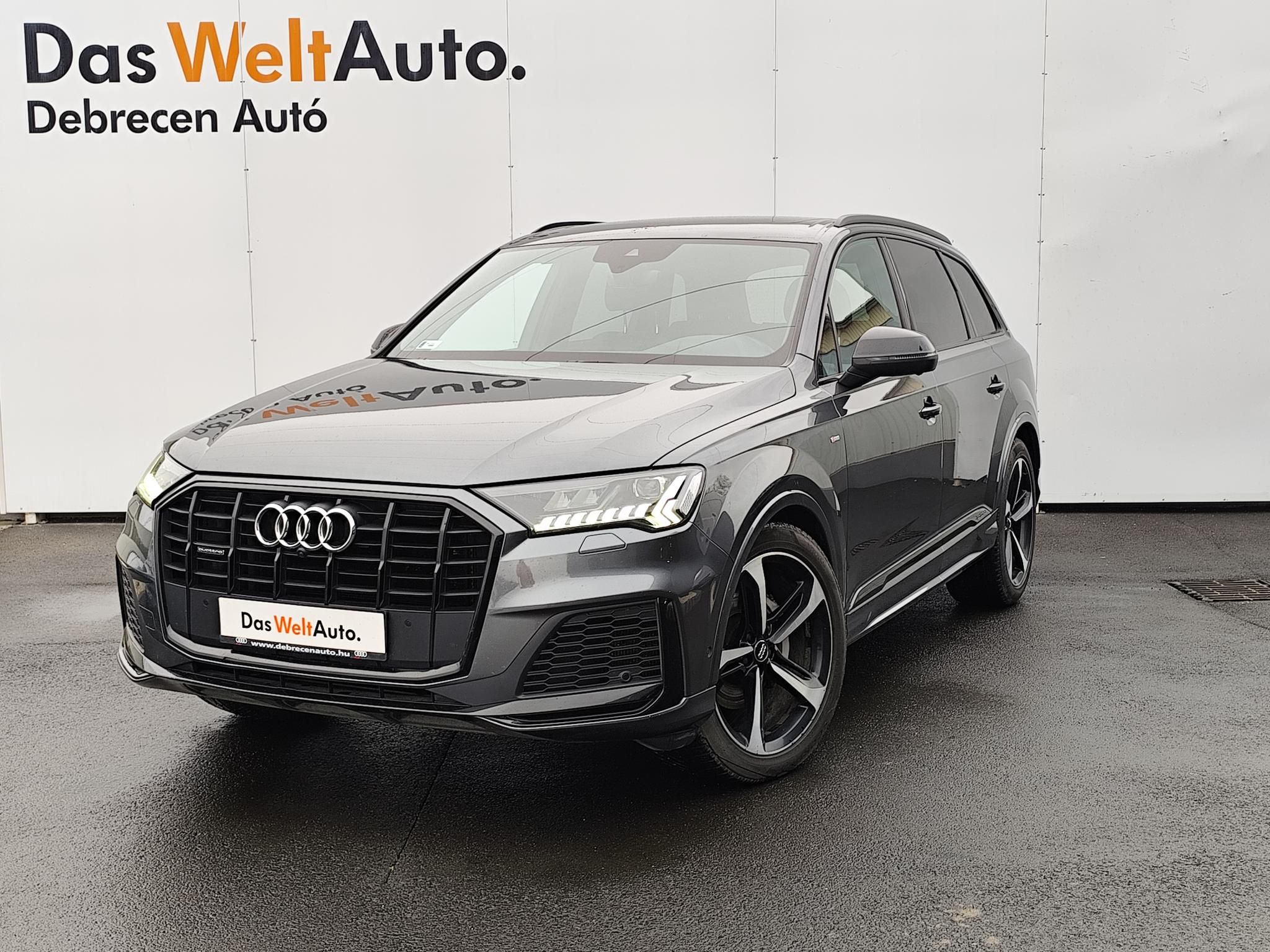 AUDI Q7 50 TDI S line quattro Tiptronic ic Mo-i! 1. Tulaj! Friss Szerviz!