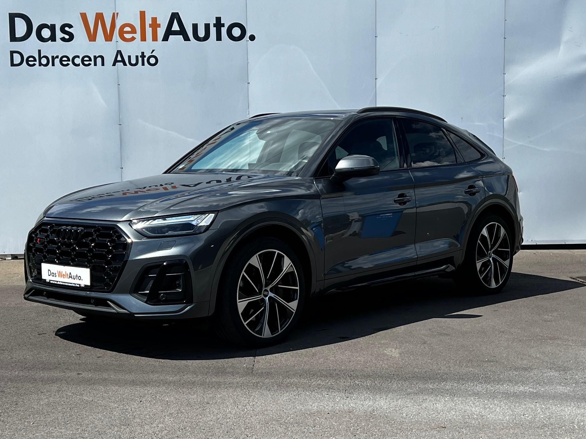 AUDI Q5 SQ5 Sportback TDI quattro Tiptronic ic Mo-i! ÁFA-s! Panoráma! Vonóhorog! LED Mátrix! Carplay!