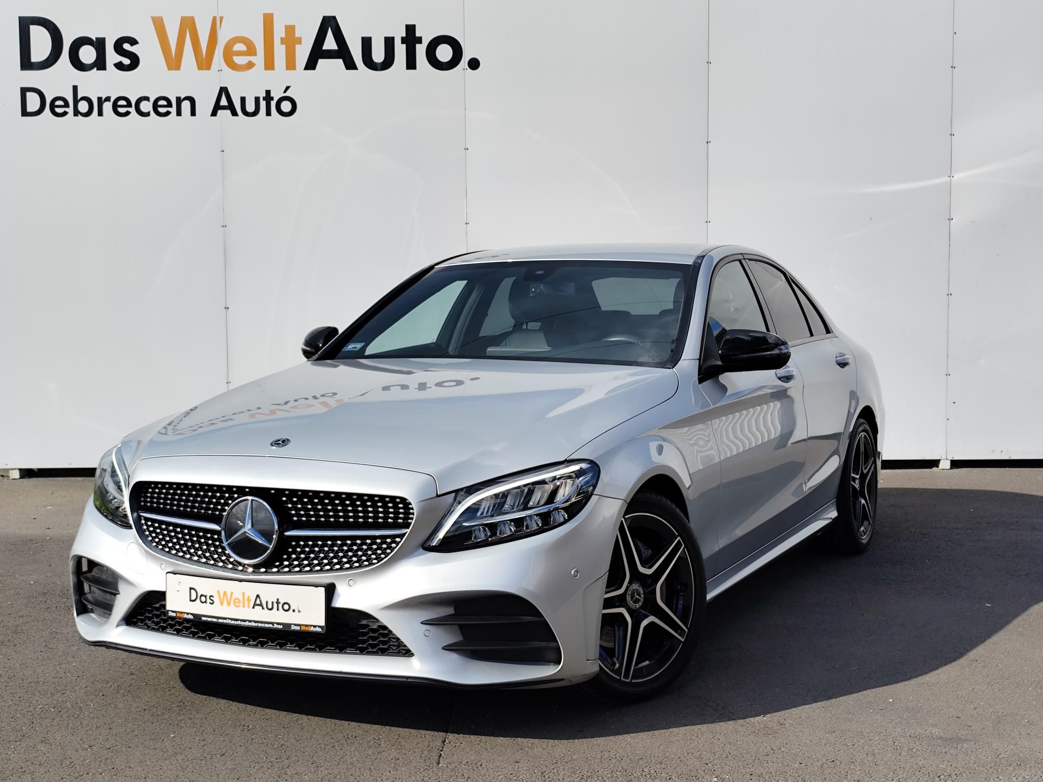 MERCEDES-BENZ C-OSZTÁLY C 160 9G-TRONIC AMG Line! Gyári Fényezés!