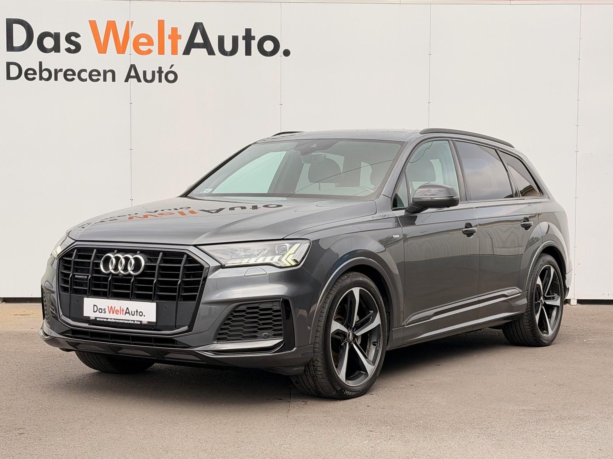 AUDI Q7 50 TDI S line quattro Tiptronic ic Mo-i! ÁFA-s! Garanciás! Panoráma! LED Mátrix! 360 Kamera! Carp