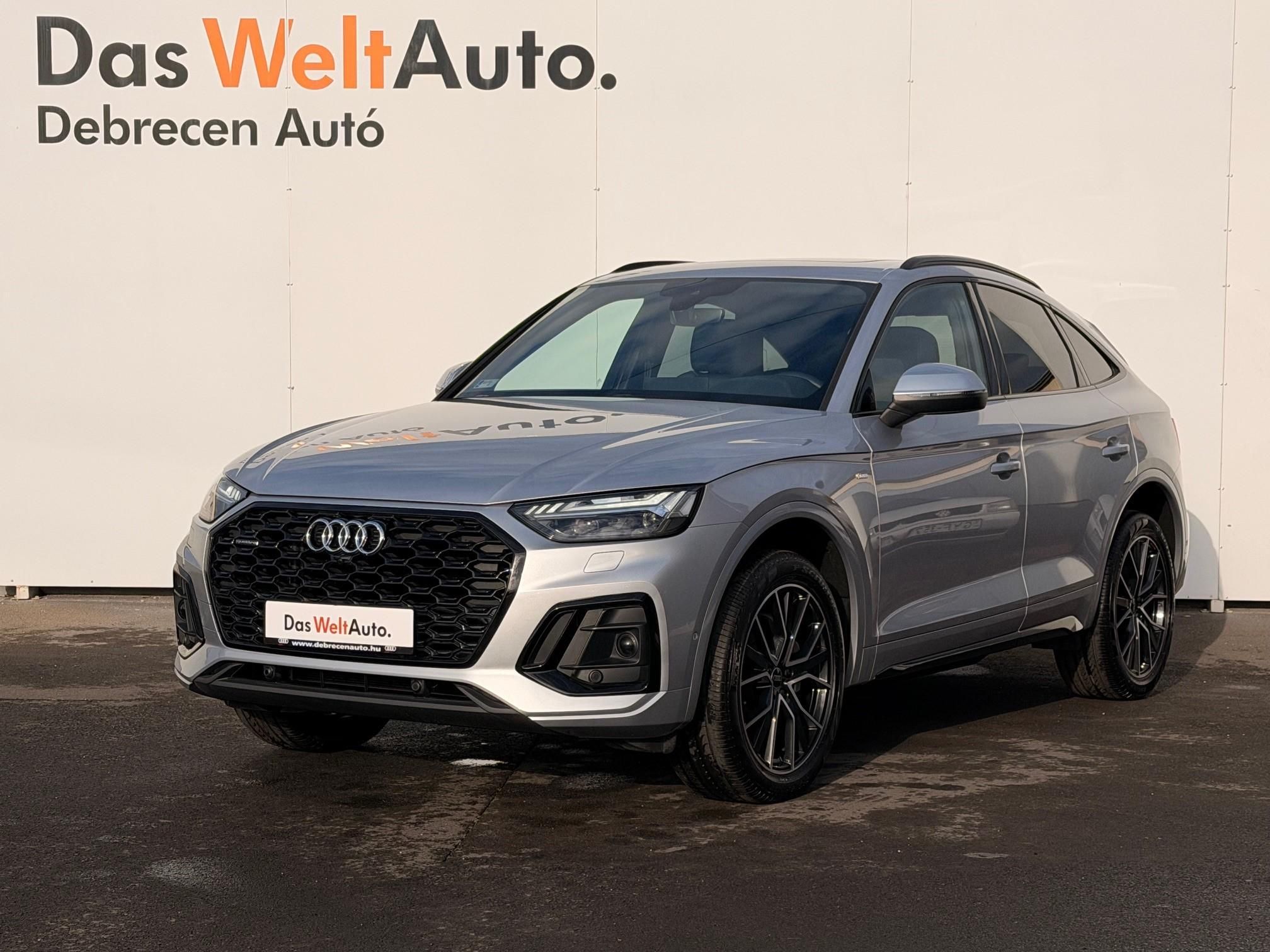 AUDI Q5 Sportback 40 TDI S line quattro S tronic ÁFA! MO-i! Panorama! LED-Mátrix! Vonóhorog!