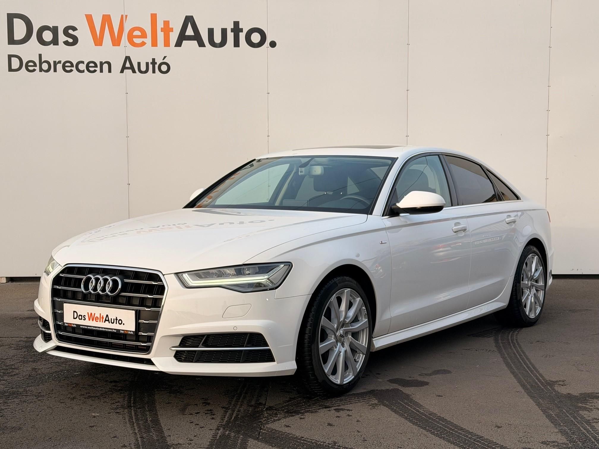AUDI A6 1.8 TFSI ultra Business S-tronic 92ezer km! LED! Napf&eacute;nytető! Kamera! &Uuml;l&eacute;smem&oacute;ria! Garanci&aacute;val!