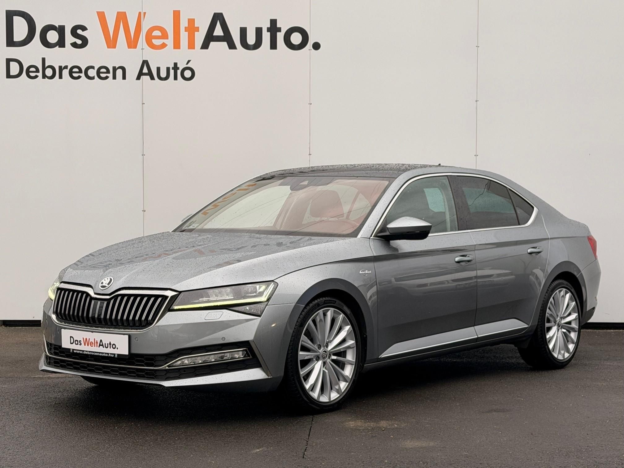 SKODA SUPERB 2.0 TDI SCR L&K DSG &Aacute;FA-s! Magyar! Canton HiFi! Von&oacute;horog!