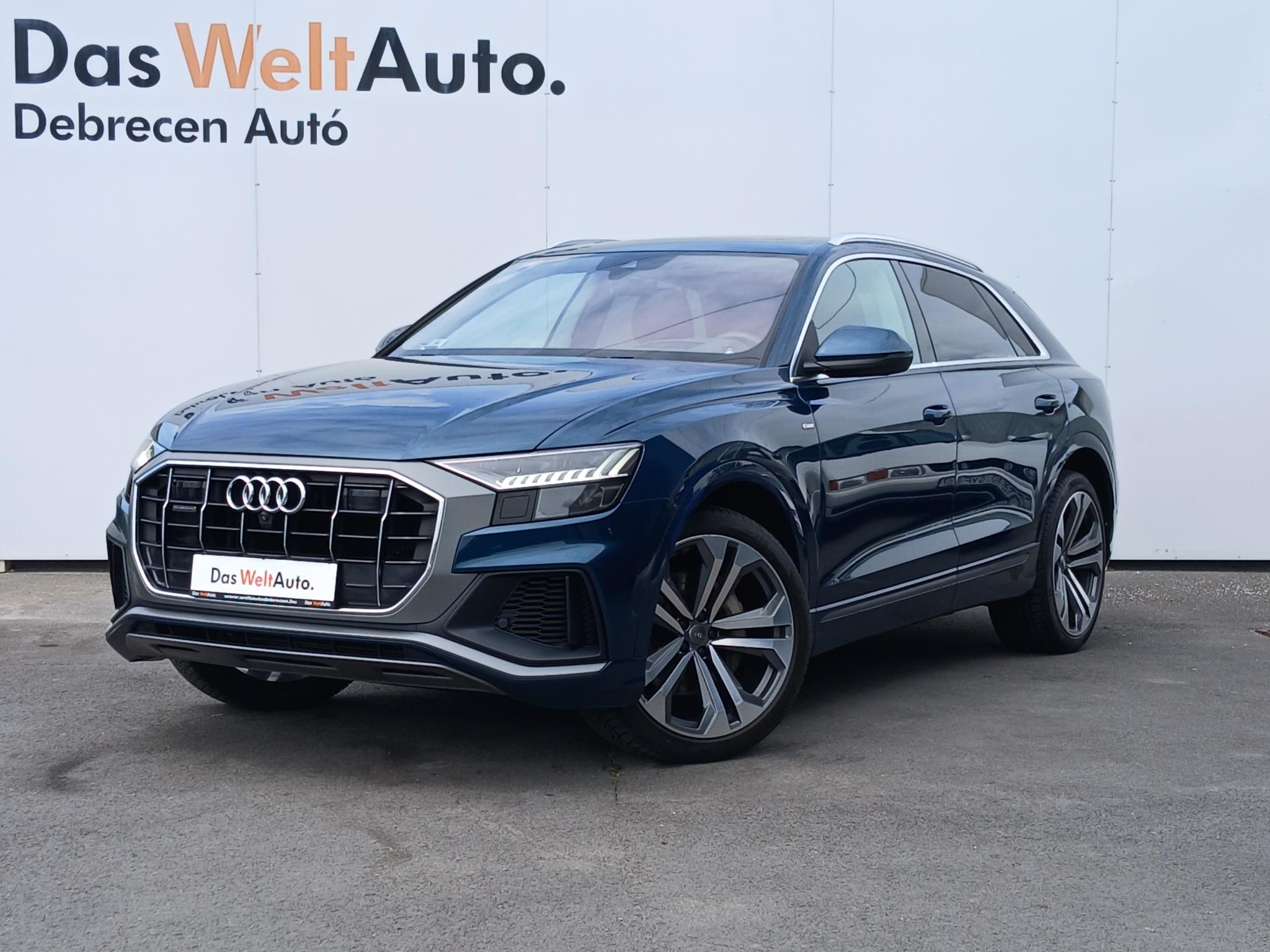 AUDI Q8 50 TDI quattro Tiptronic ic HeadUp! Ajt&oacute;szerv&oacute;! 360Kamera! Von&oacute;horog! Panor&aacute;ma! Massz&aacute;zs!