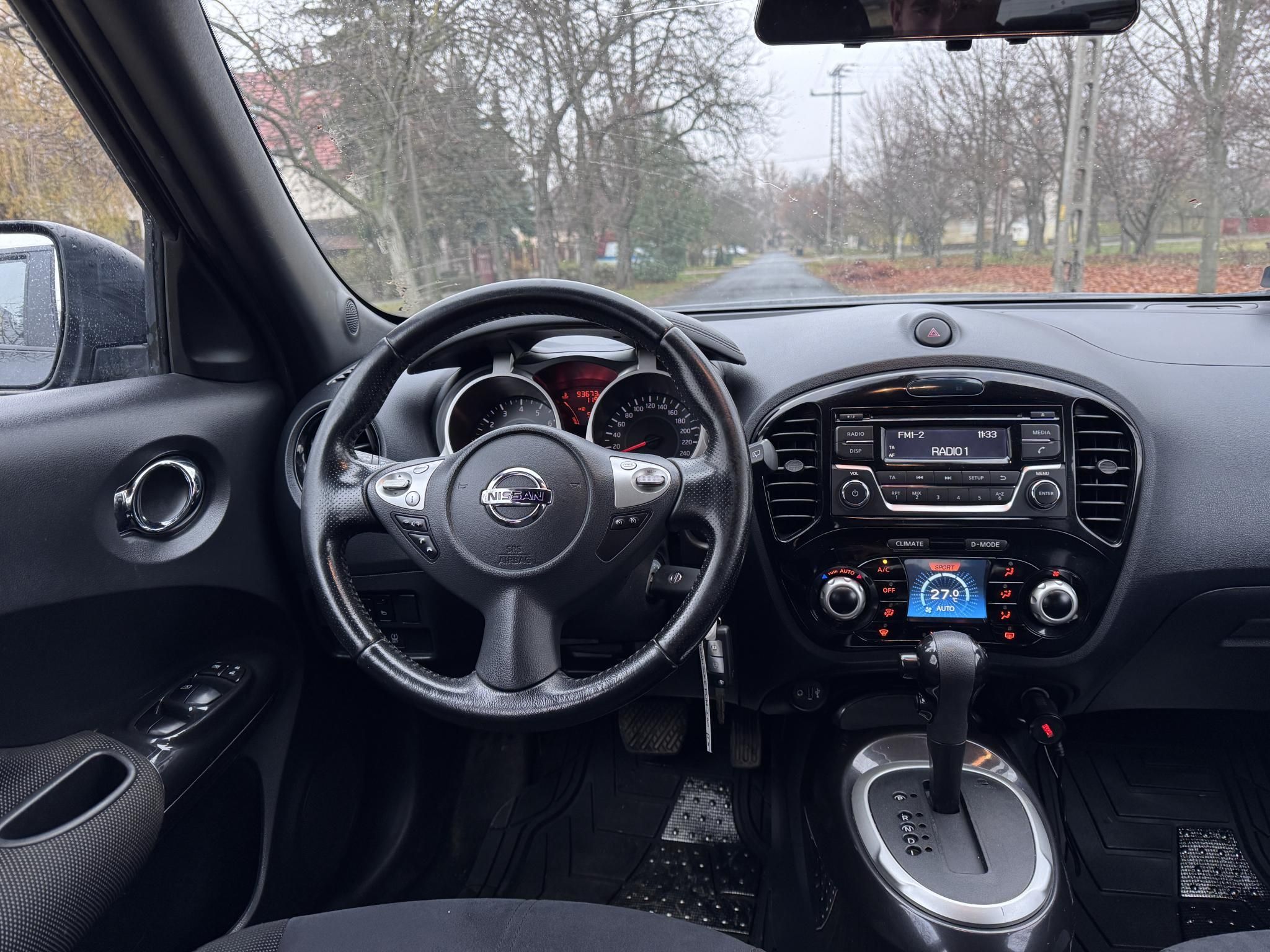 Használtautó - NISSAN JUKE 1.6 N-Connecta Xtronic Magyar! Friss Nagyszerviz. AKÁR 2 ÉV GARANCIÁVAL