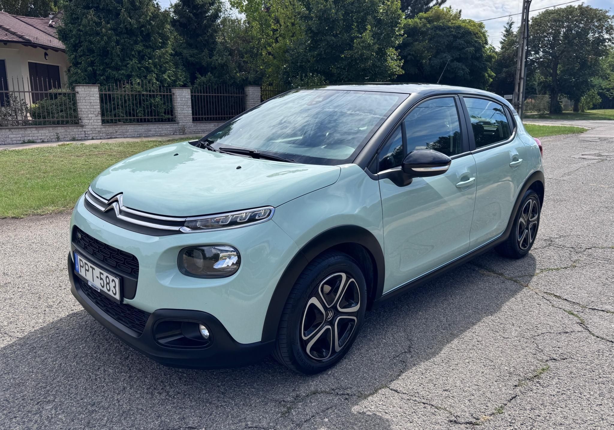 Használtautó - CITROEN C3 1.2 PureTech Feel Magyar! AKÁR 2 ÉV GARANCIÁVAL