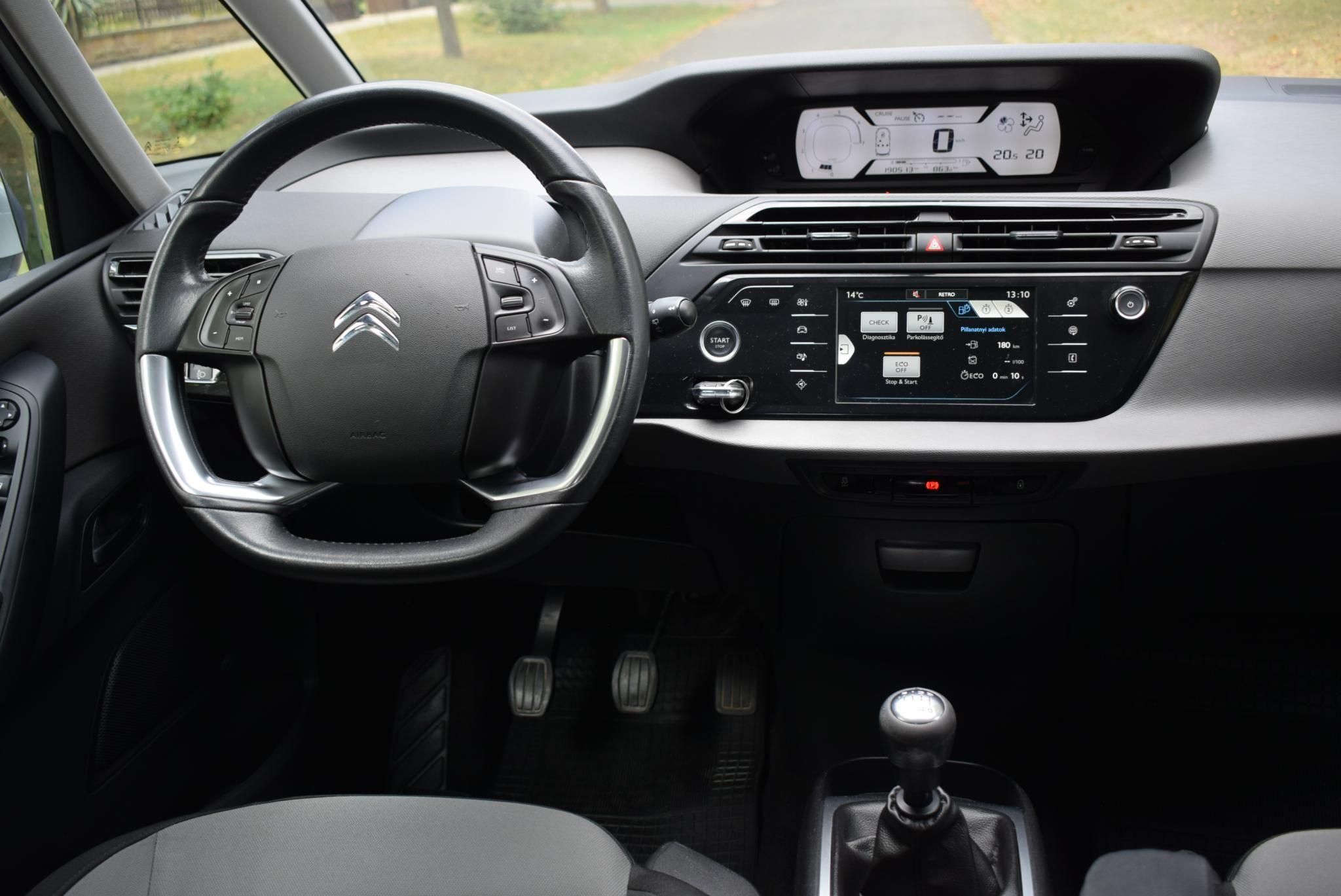 Használtautó - CITROEN C4 PICASSO Grand1.6 e-HDi Intensive Manuális! Navi! KITŰNŐ! Garanciával!