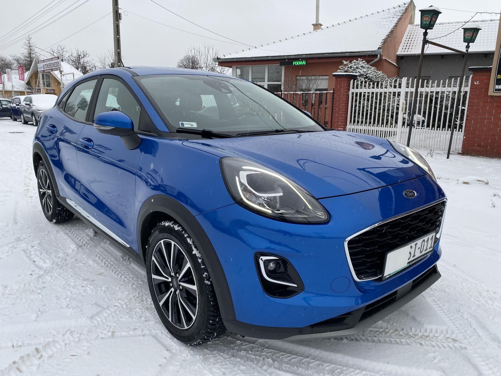 Használtautó - FORD PUMA 1.0 EcoBoost Titanium Design Magyar! Gyári GARANCIÁVAL!